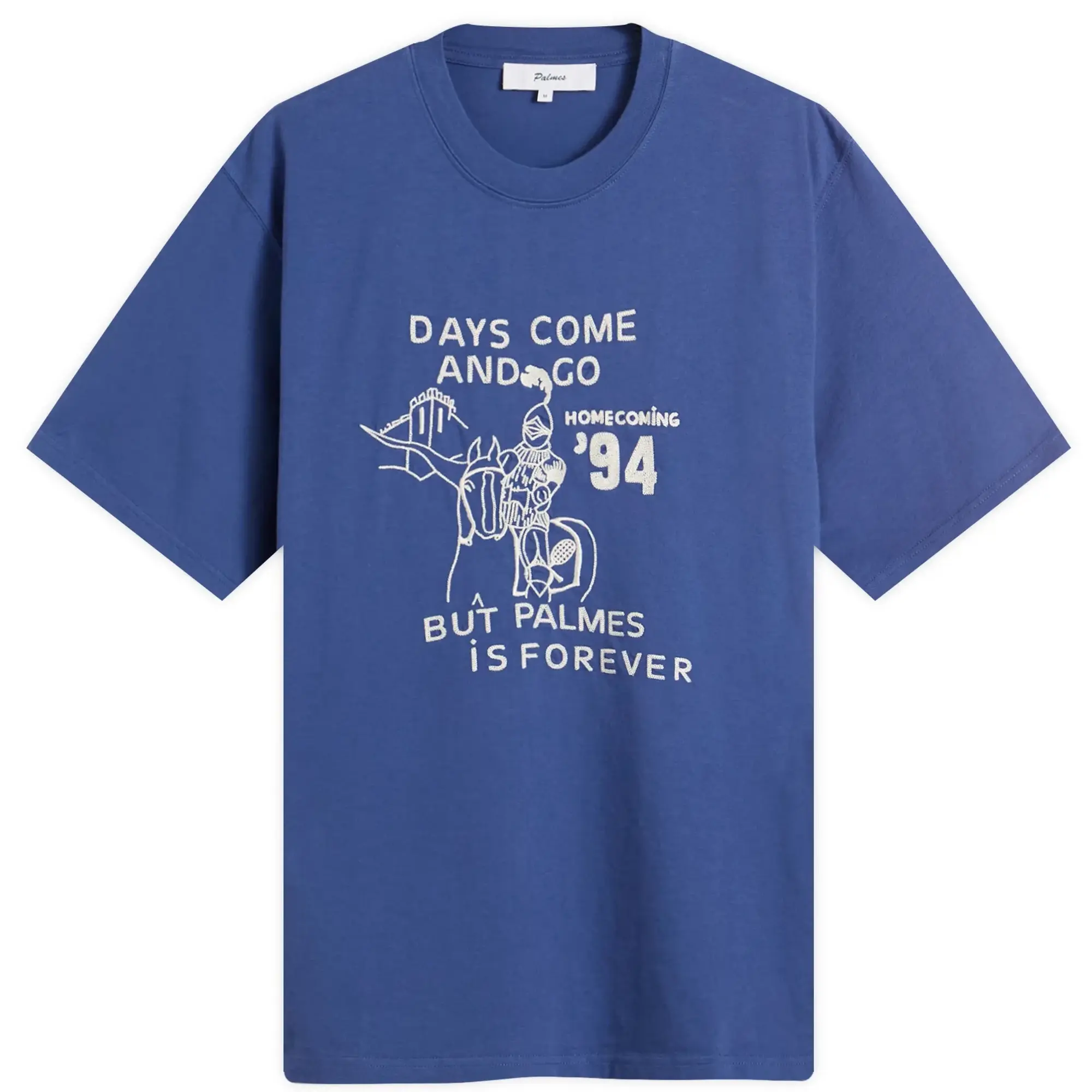 Palmes Men's Forever T-Shirt Blue