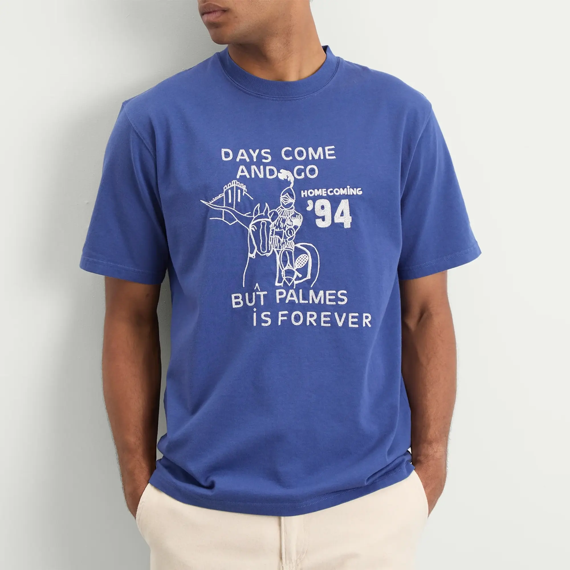 Palmes Men's Forever T-Shirt Blue