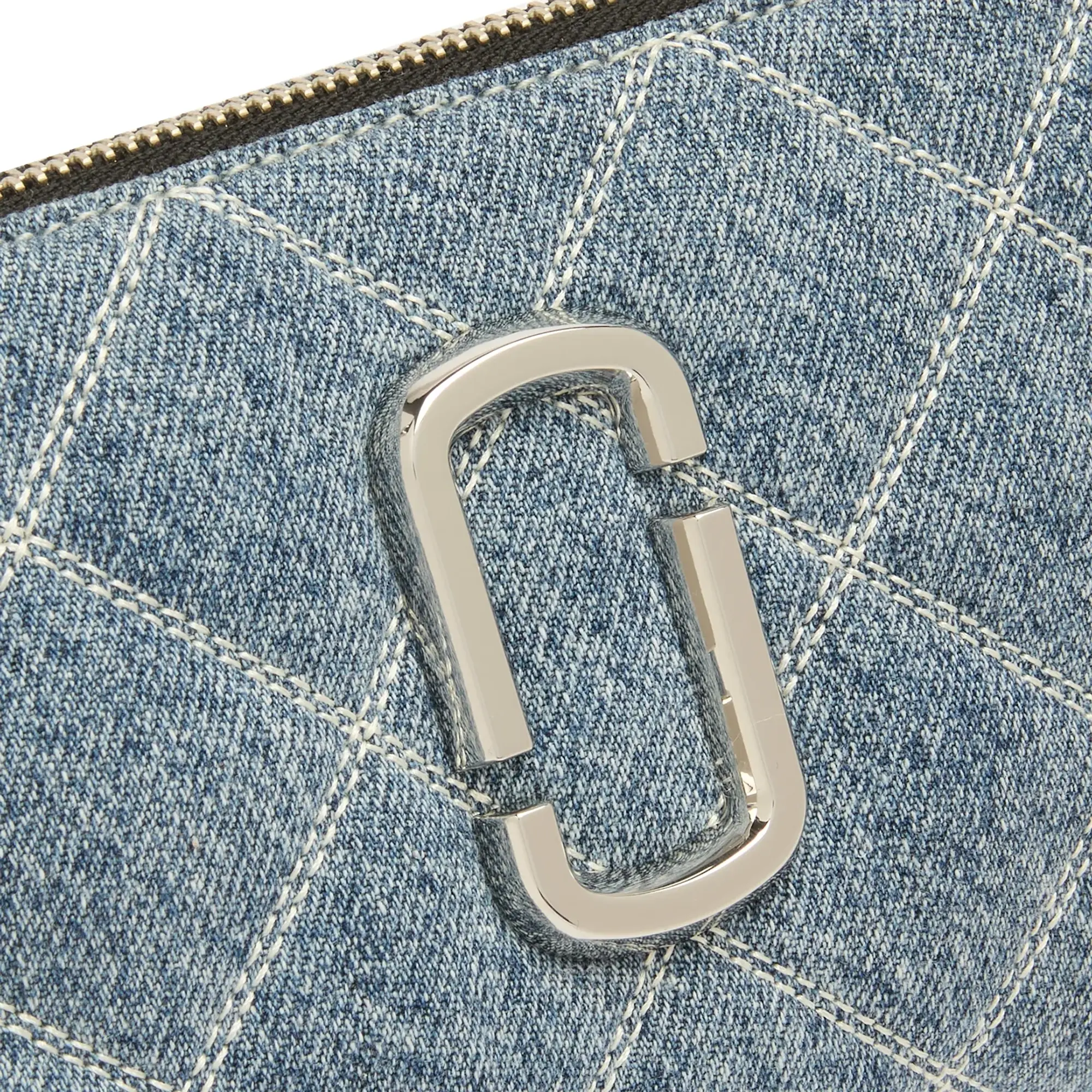 Marc Jacobs Women's The Pochette Bag Light Wash Indigo