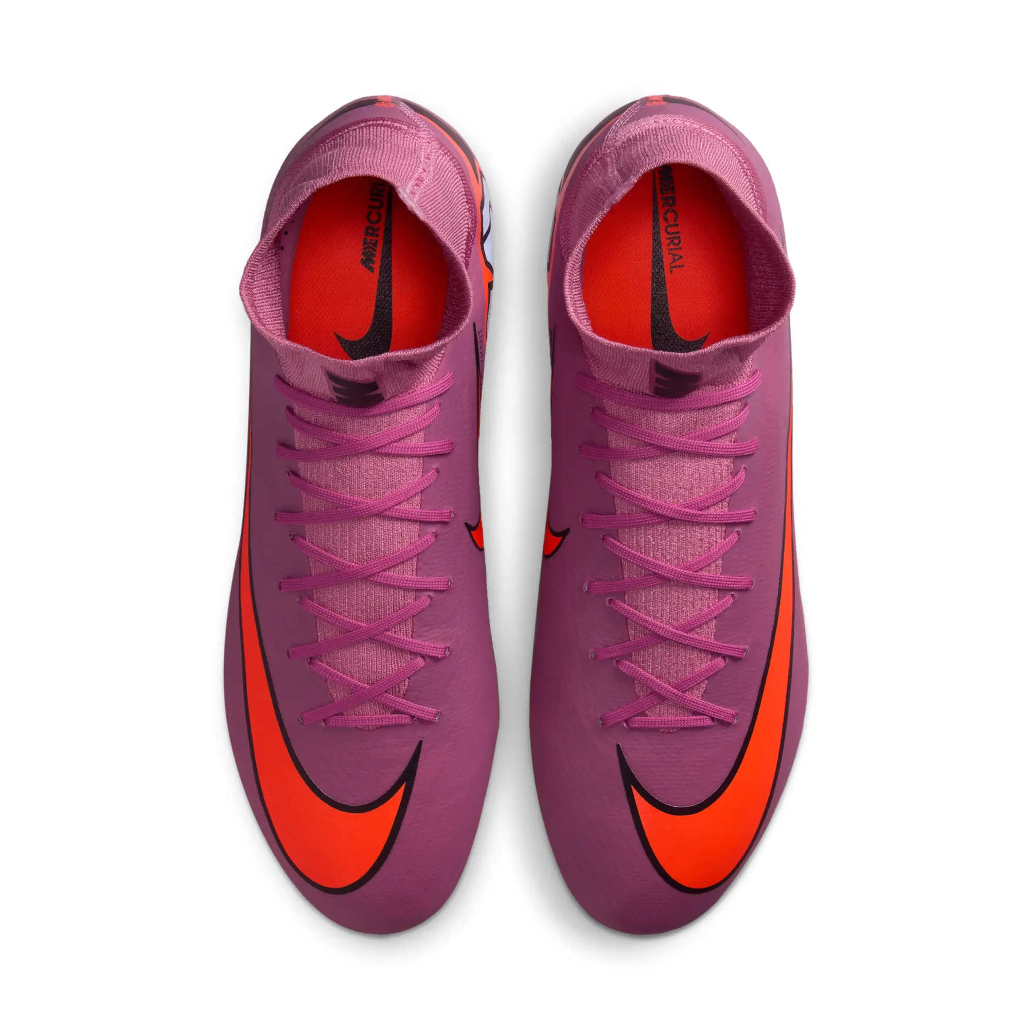 Nike Mercurial Superfly 10 Pro Firm-Ground High-Top Football Boot - Pink - Recycled Content Minimum