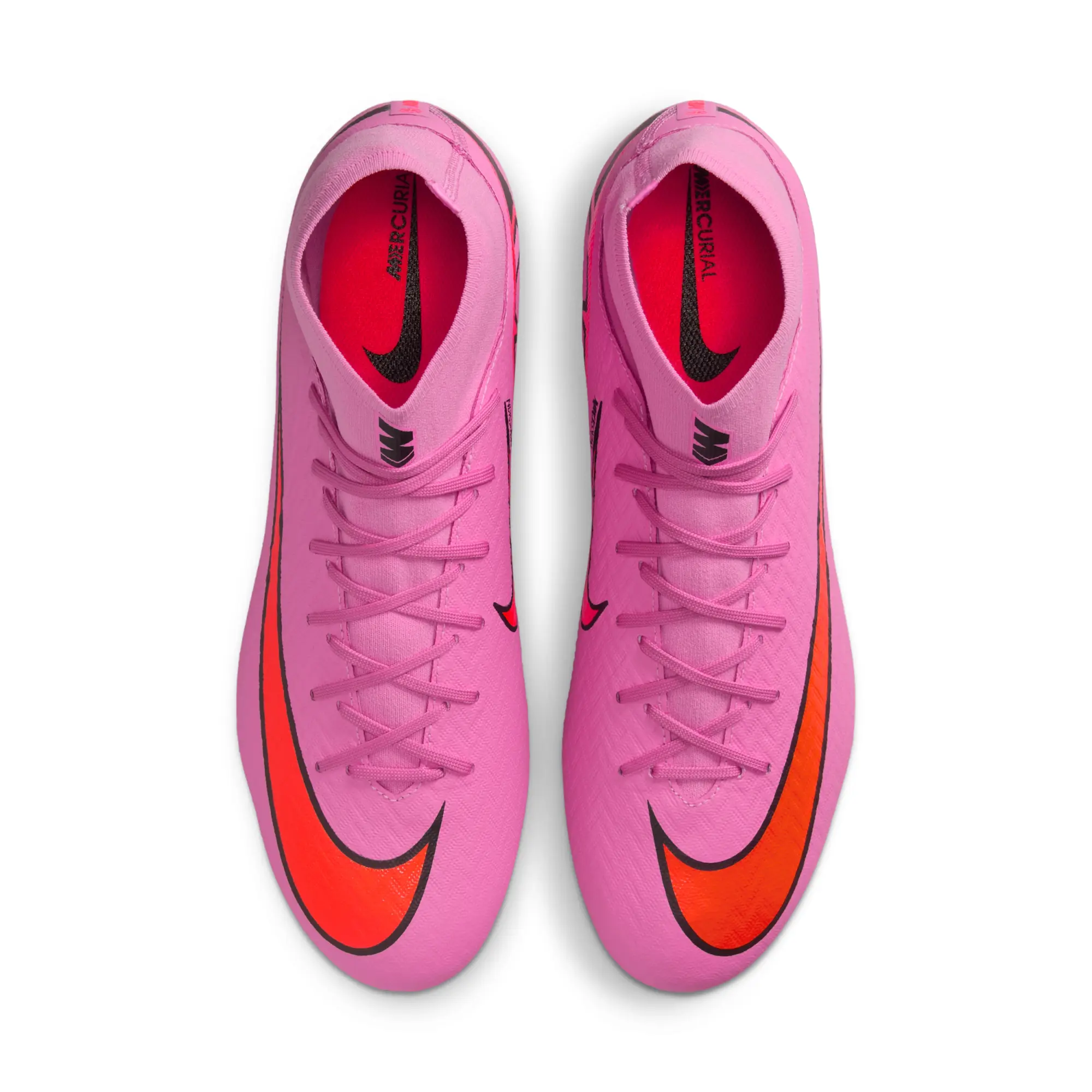 Nike Mercurial Superfly 10 Academy Soft-Ground High-Top Football Boot - Pink - Recycled Content Minimum