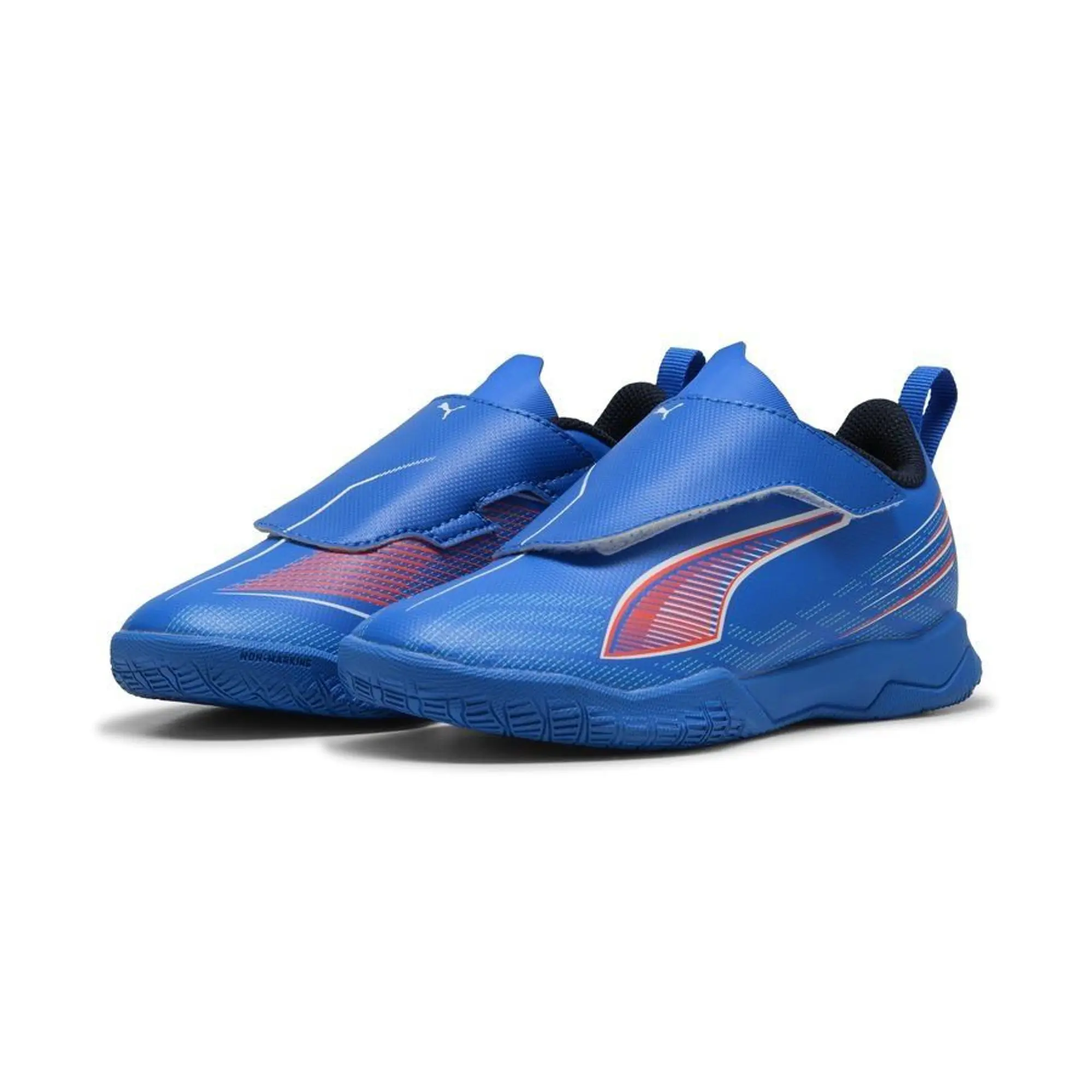 Puma Ultra 6 Play Velcro It Untamed - Ultra Blue/Puma White/Glowing Red Kids - ['Blue']