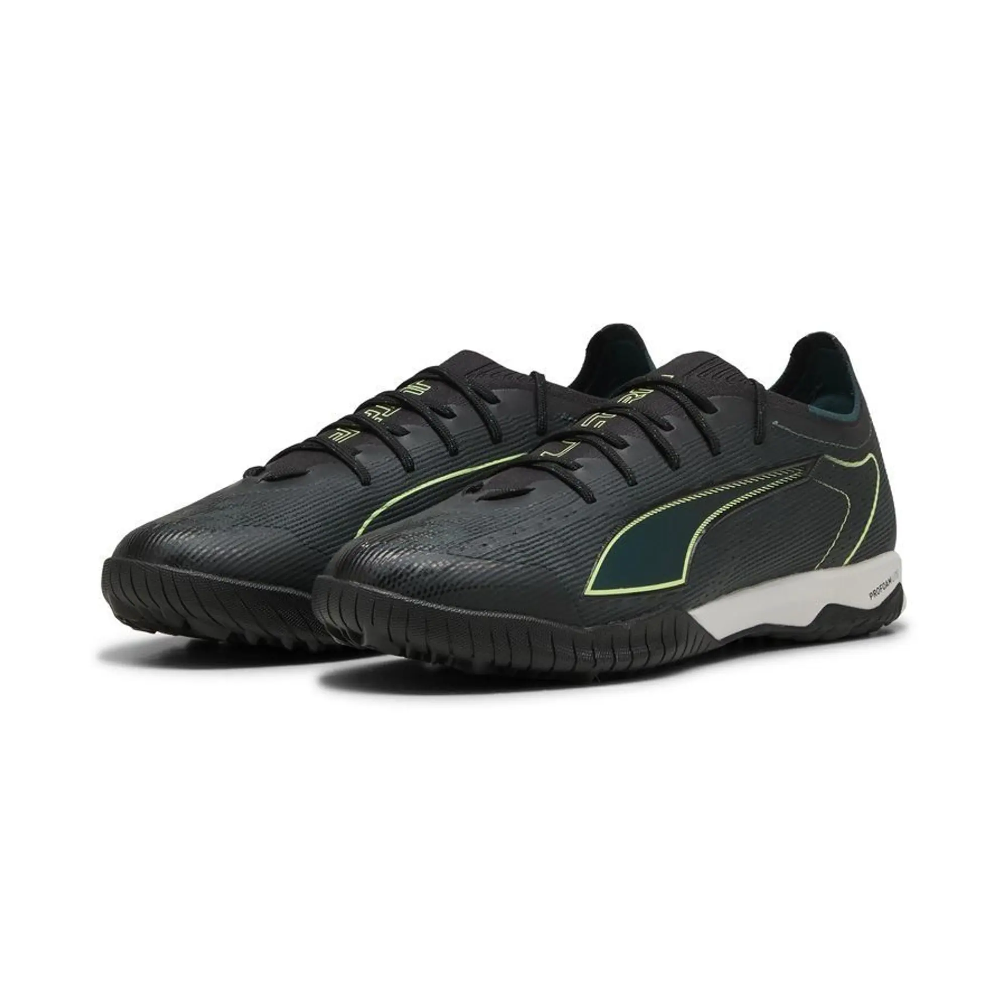 Puma Ultra 6 Pro Cage Tt Eclipse - Puma Black/Fizzy Light/Green Terrain - ['Black']