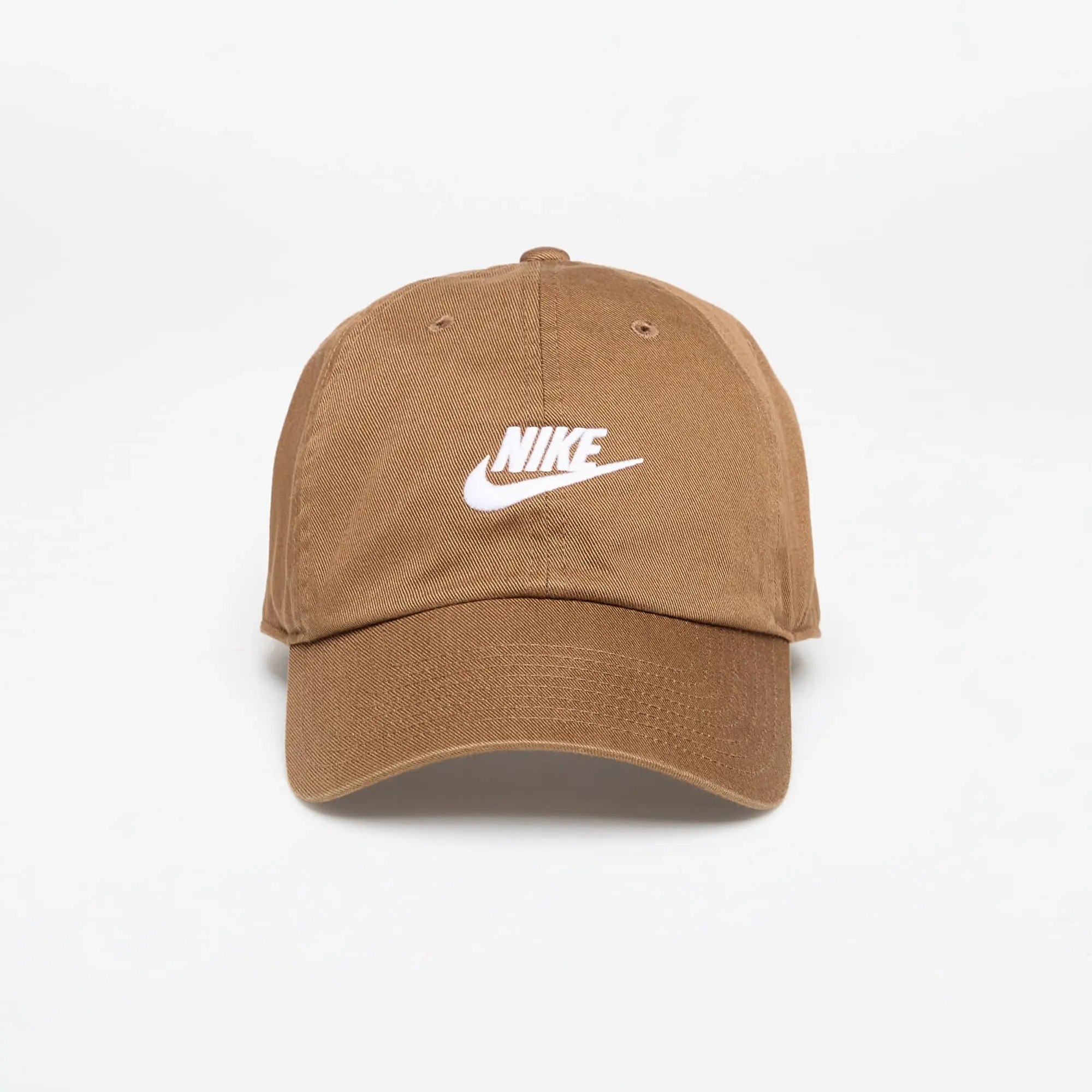 Cap Nike Club Unstructured Futura Wash Cap Mosswood Brown/ White M/L