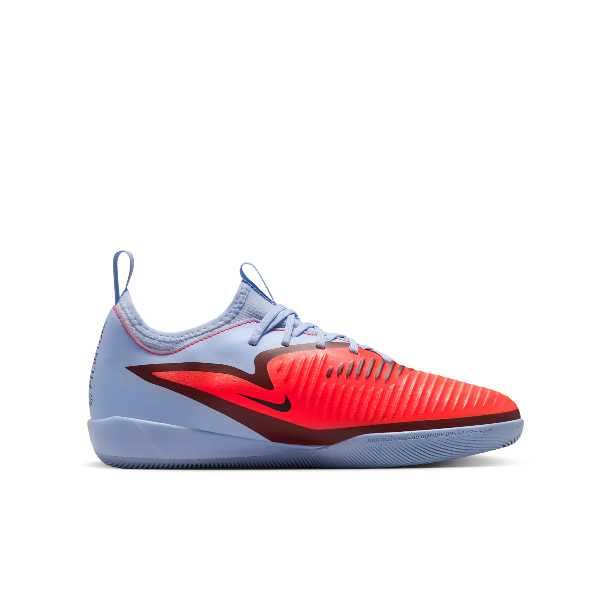 Nike Jr. Phantom 6 Low Academy Indoor/Court Football Shoe - Blue