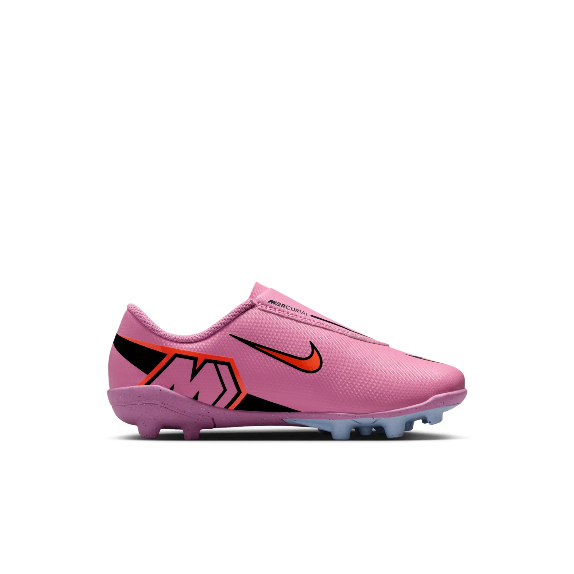 Nike Jr. Mercurial Vapor 16 Club Multi-Ground Low-Top Football Boot - Pink - Recycled Content Minimum