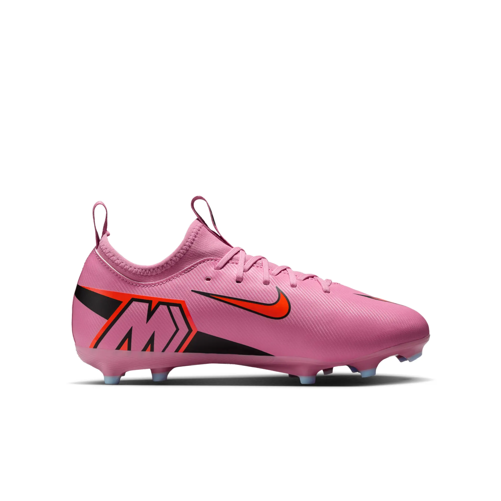Nike Jr. Mercurial Vapor 16 Academy Multi-Ground Low-Top Football Boot - Pink - Recycled Content Minimum