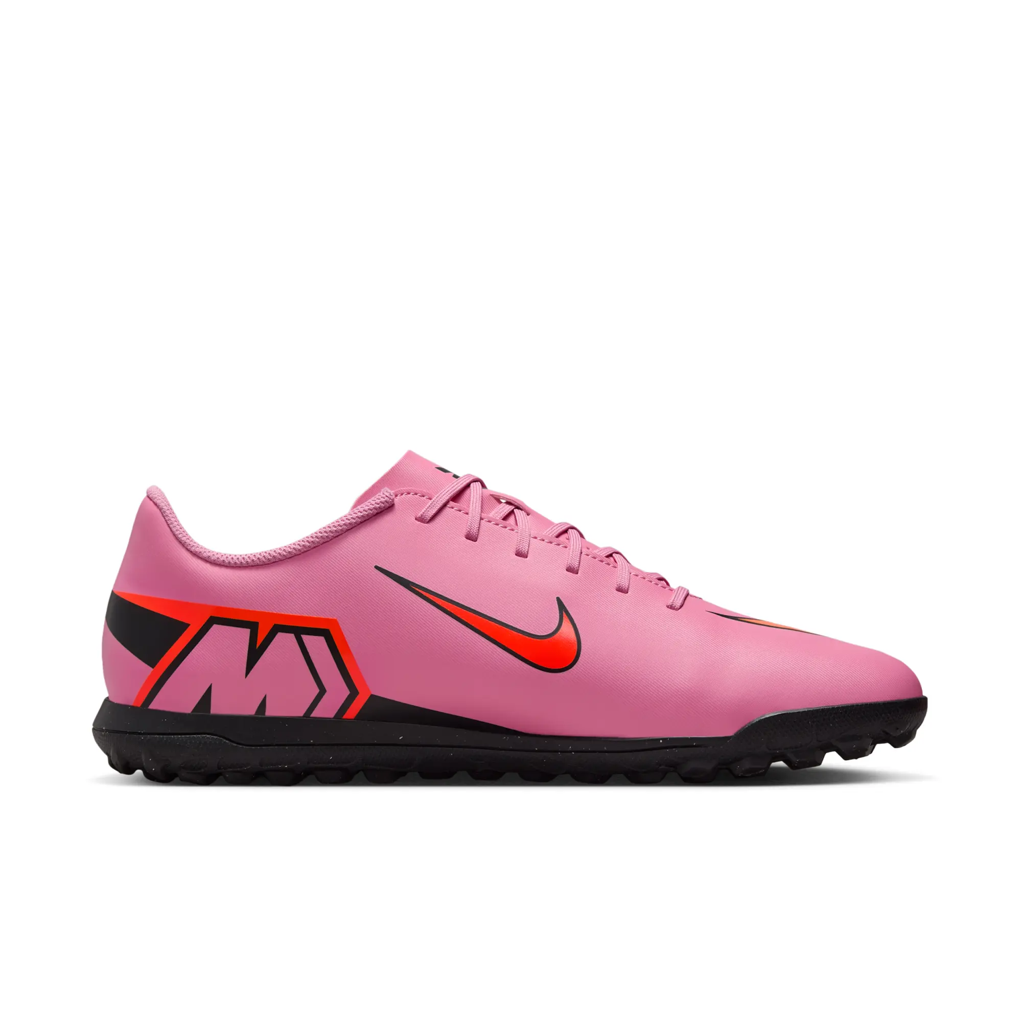 Nike Mercurial Vapor 16 Club Turf Low-Top Football Shoes - Pink - Recycled Content Minimum
