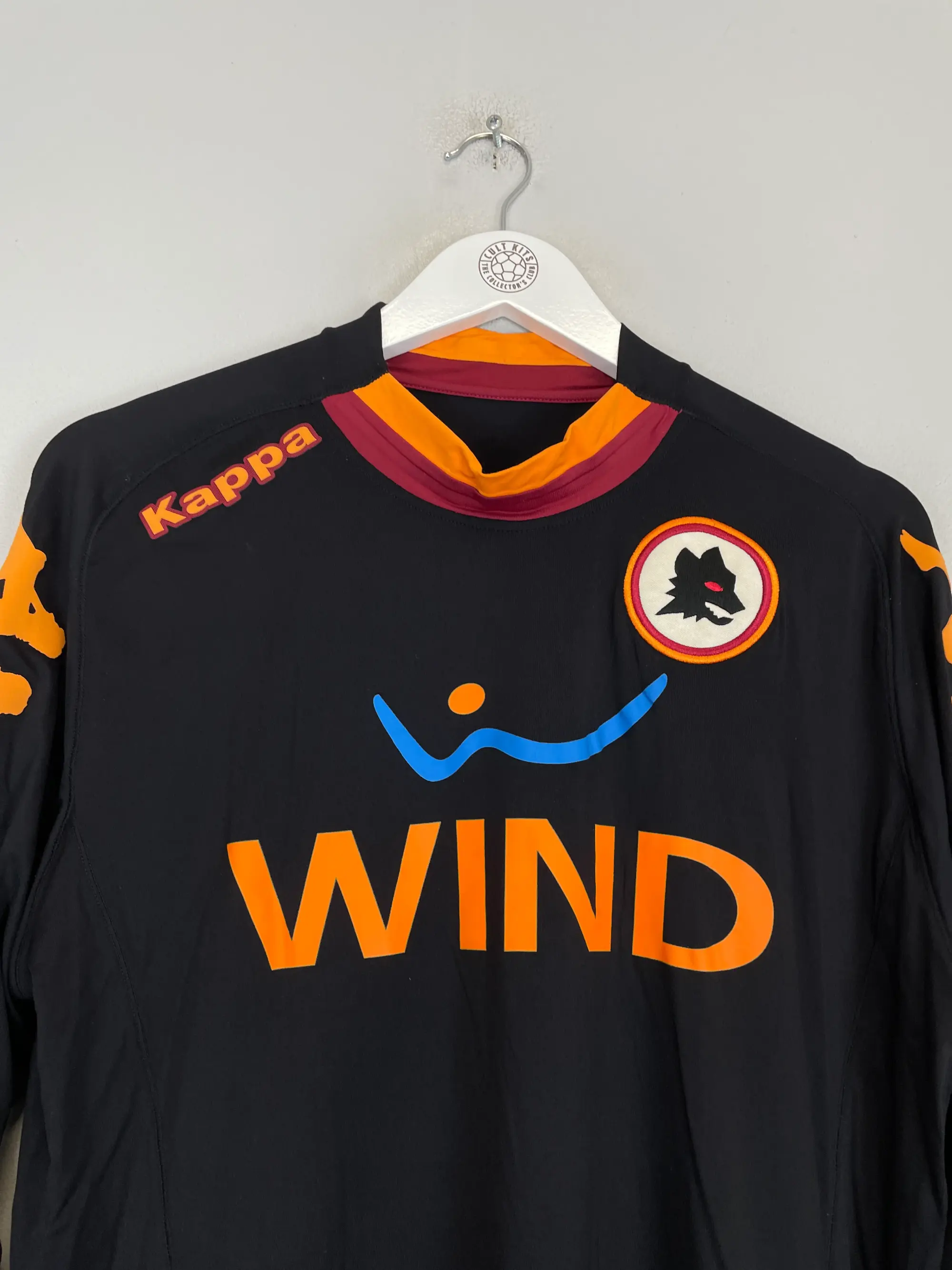 2012/13 ROMA TOTTI #10 L/S THIRD SHIRT (XXL) KAPPA | Cult Kits
