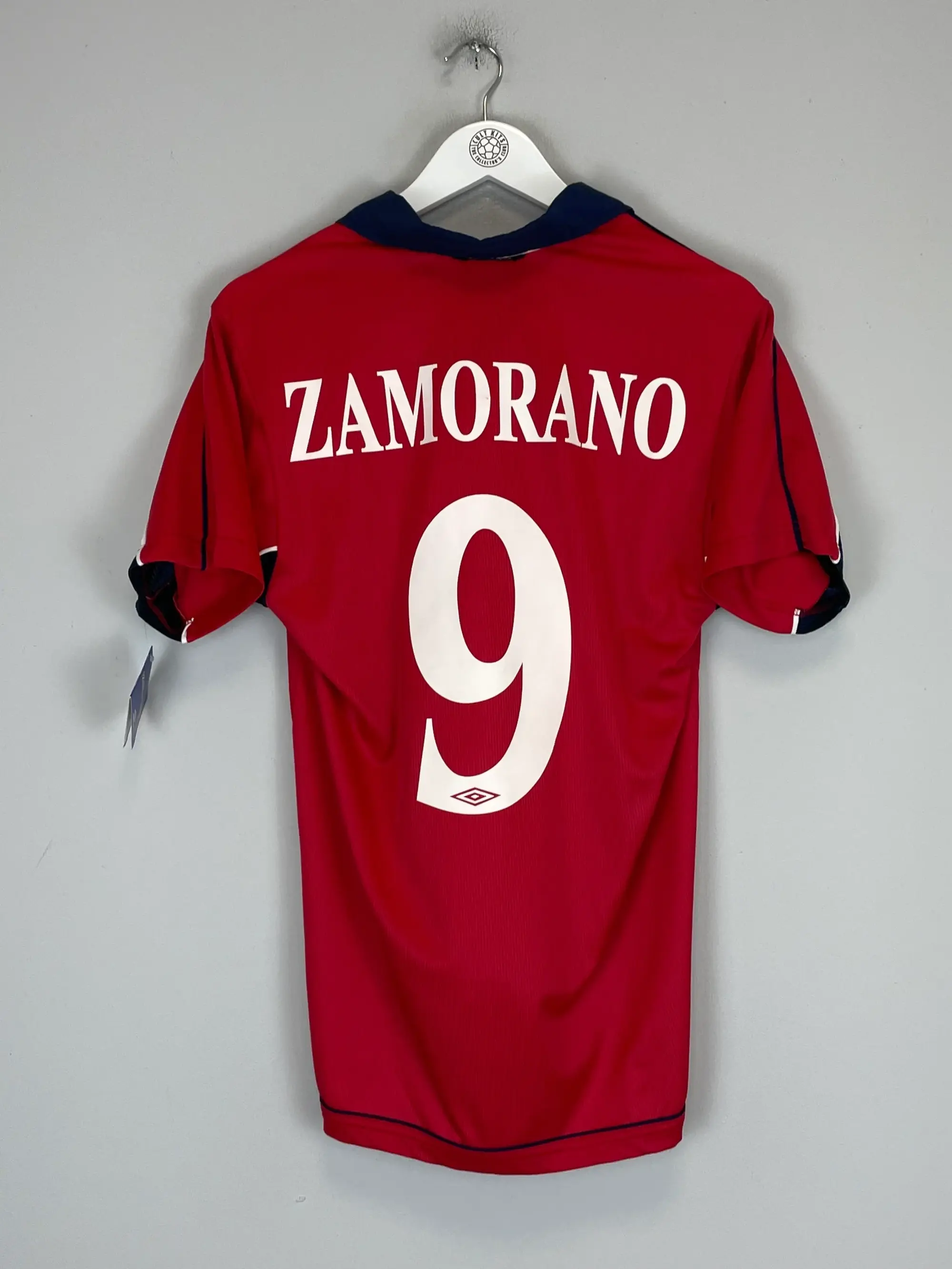 2000/01 CHILE ZAMORANO #9 *BNWT* HOME SHIRT (S) UMBRO | Cult Kits