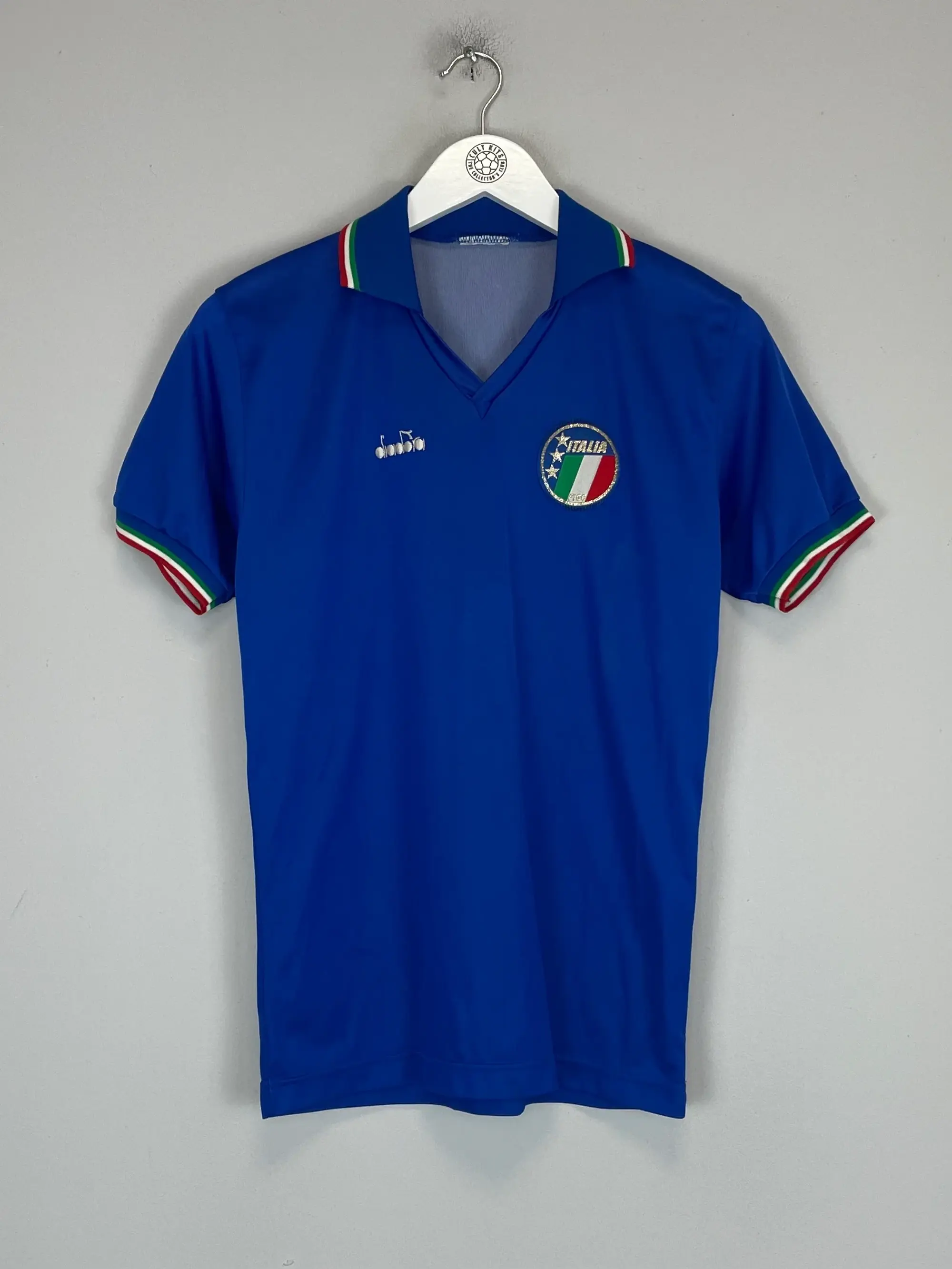 1986/90 ITALY HOME SHIRT (S) DIADORA | Cult Kits