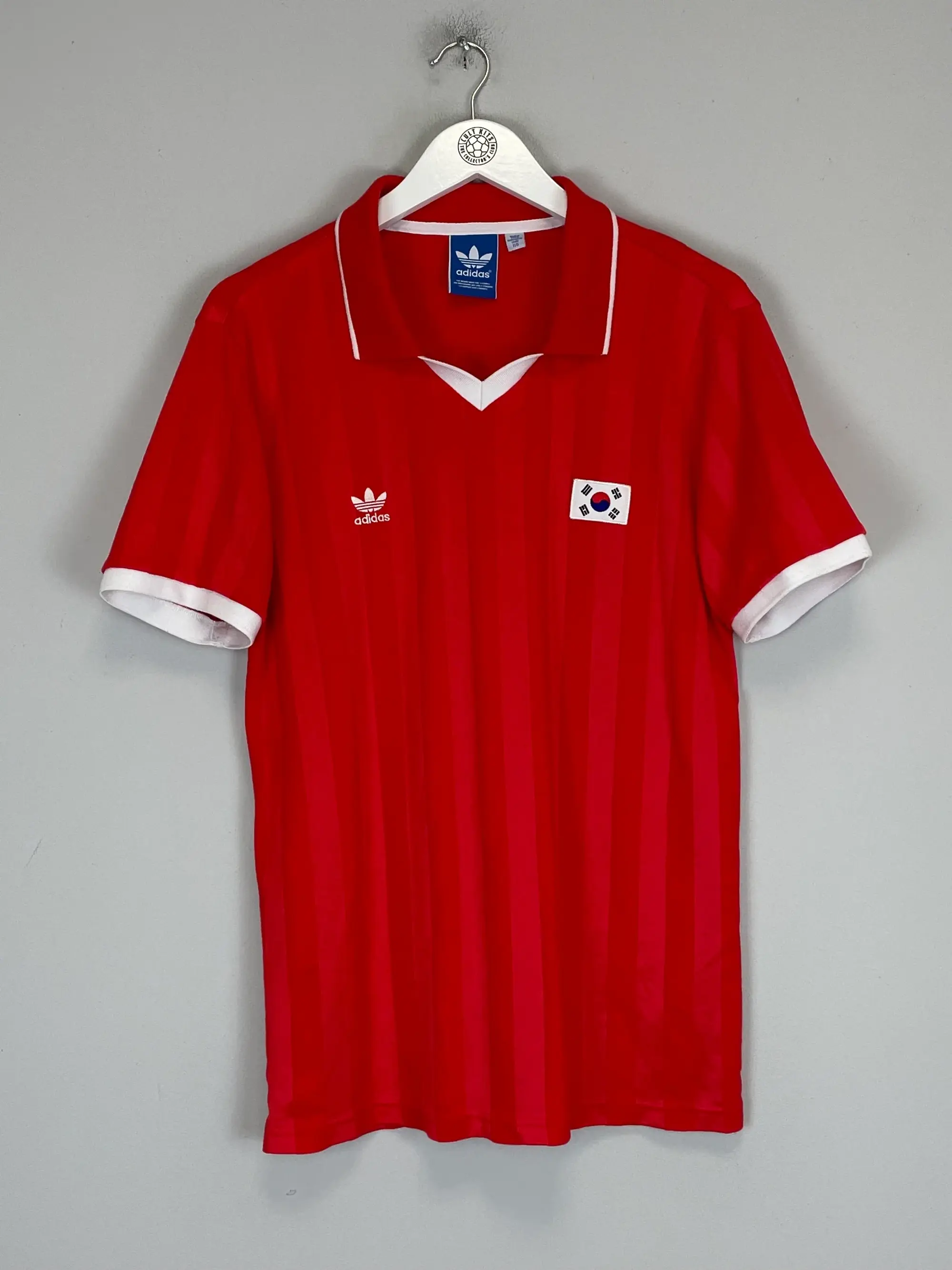 1980'S SOUTH KOREA #11 ADIDAS ORIGINALS HOME SHIRT (M) | Cult Kits