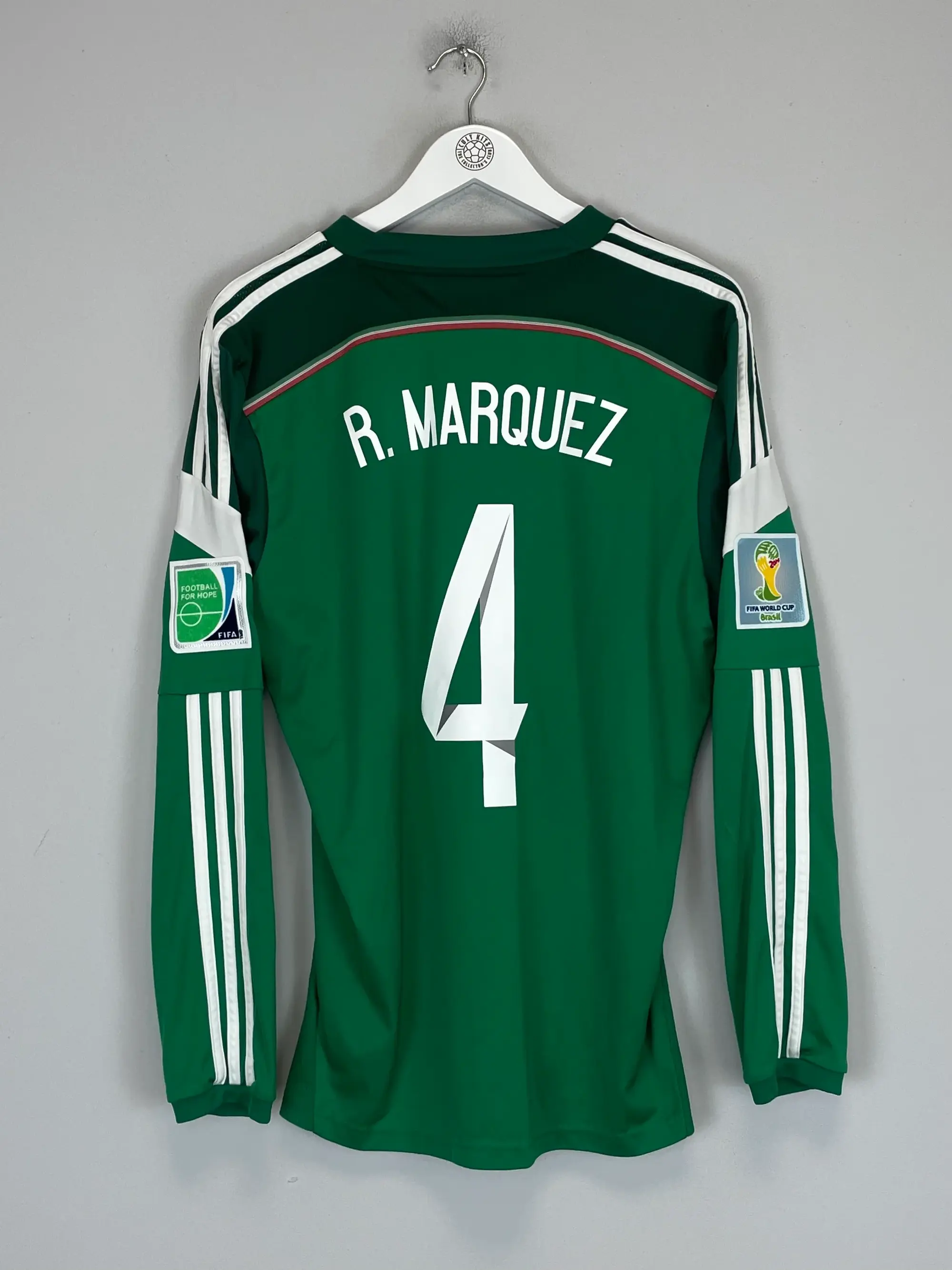 2014/15 MEXICO R.MARQUEZ #4 L/S HOME SHIRT (L) ADIDAS | Cult Kits