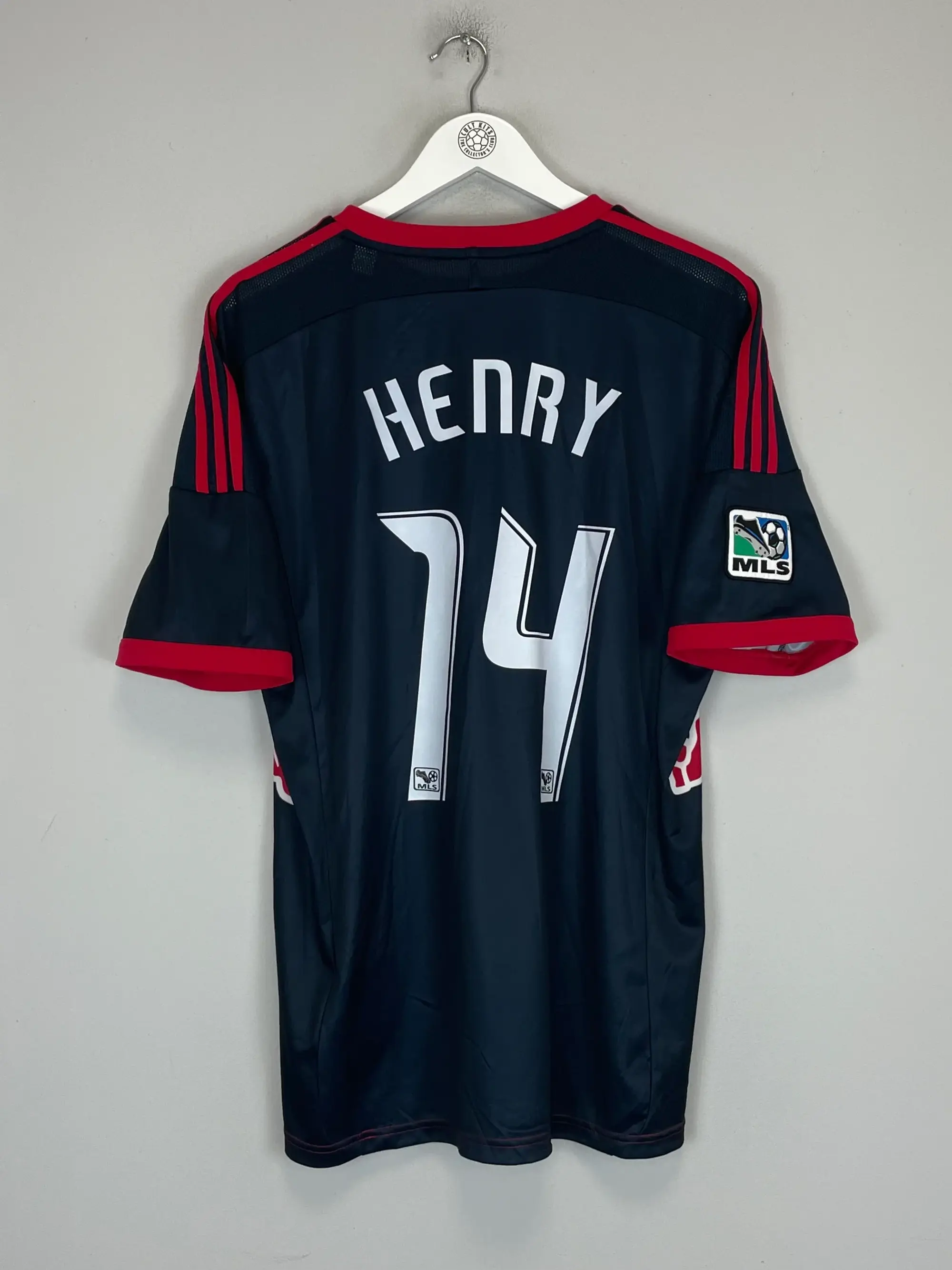 2013/14 NEW YORK RED BULLS HENRY #14 THIRD SHIRT (L) ADIDAS | Cult Kits