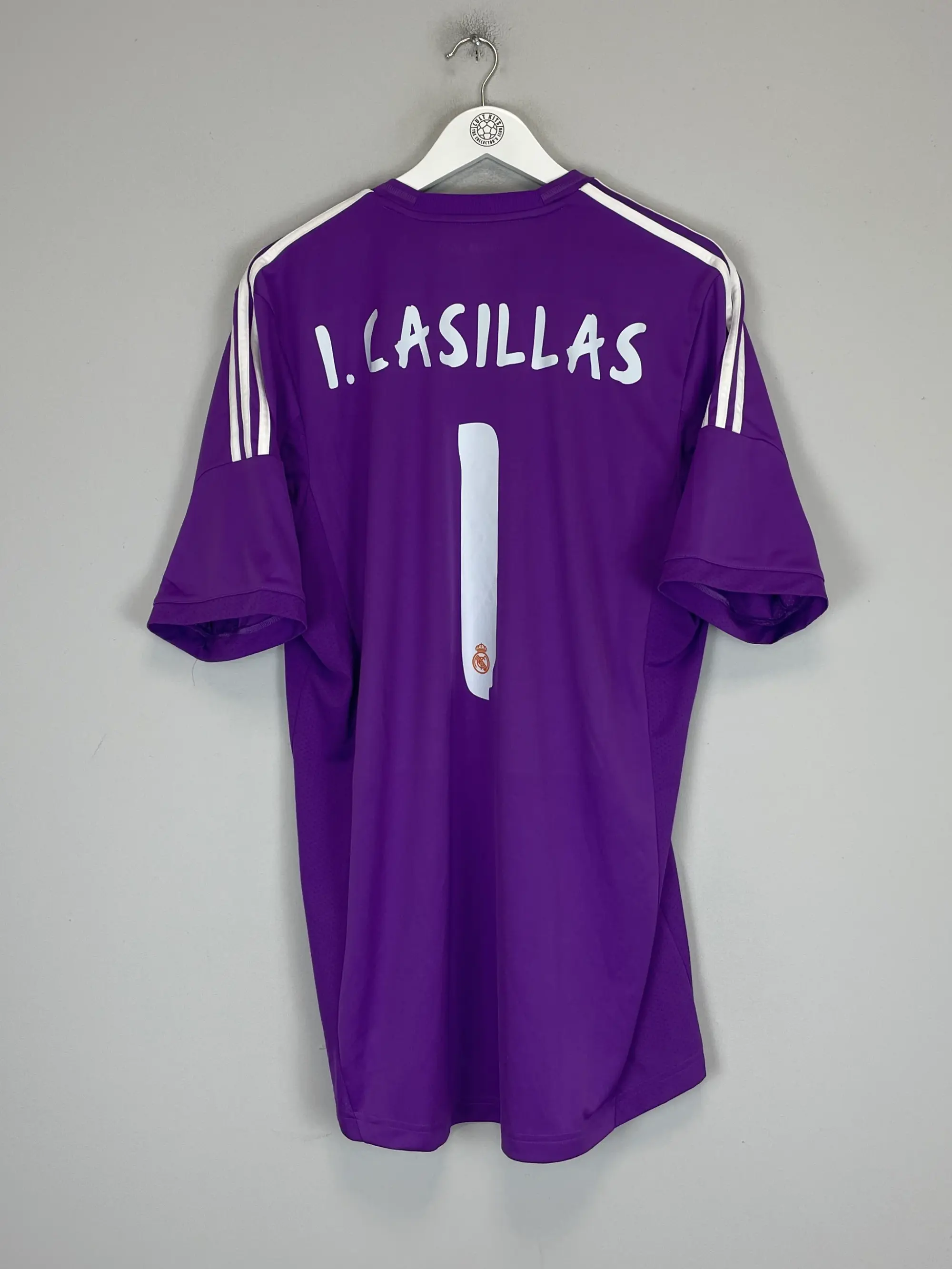2013/14 REAL MADRID CASILLAS #1 GK SHIRT (XL) ADIDAS | Cult Kits