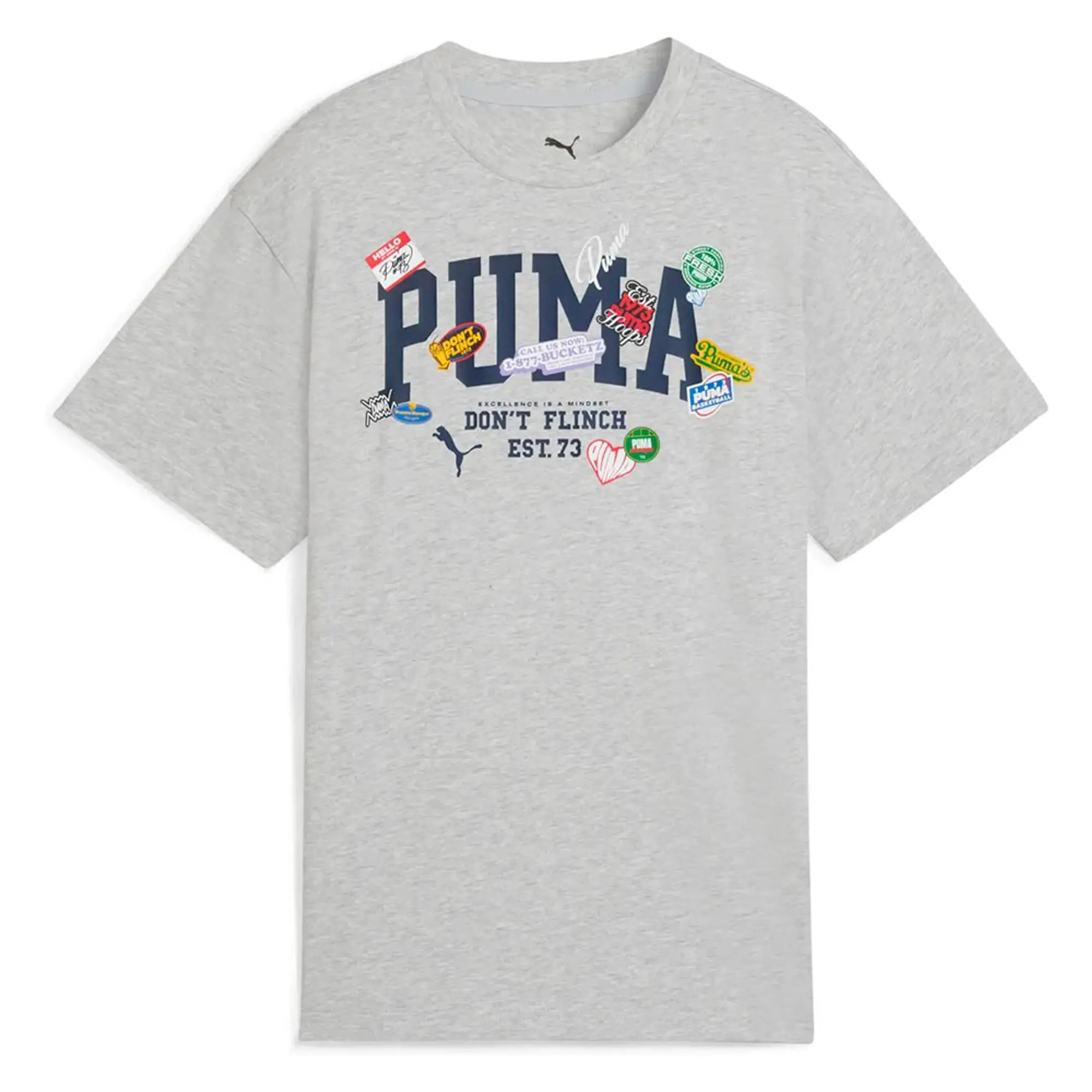 Puma Basketball Hooperhotline Playoff Series Short Sleeve T-shirt