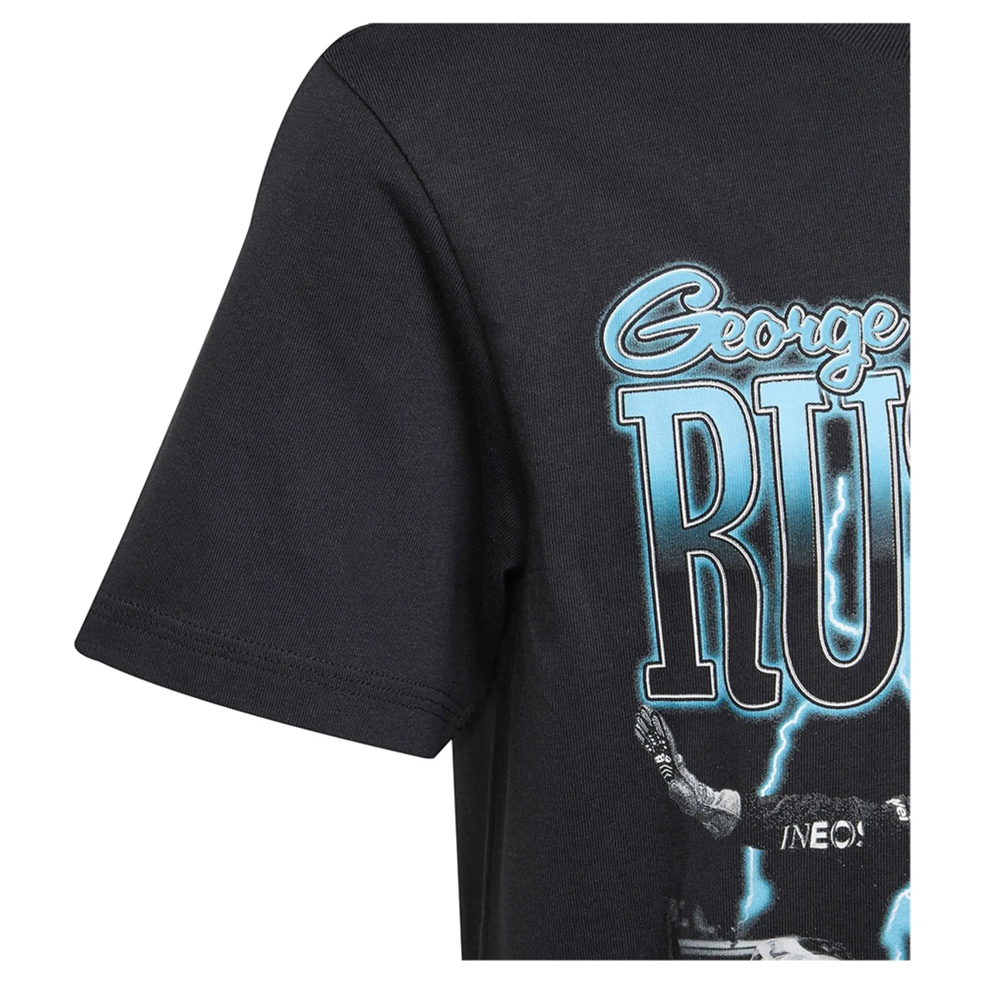 Adidas Mercedes-amg Petronas Formula One Team George Russell Graphic Short Sleeve T-shirt