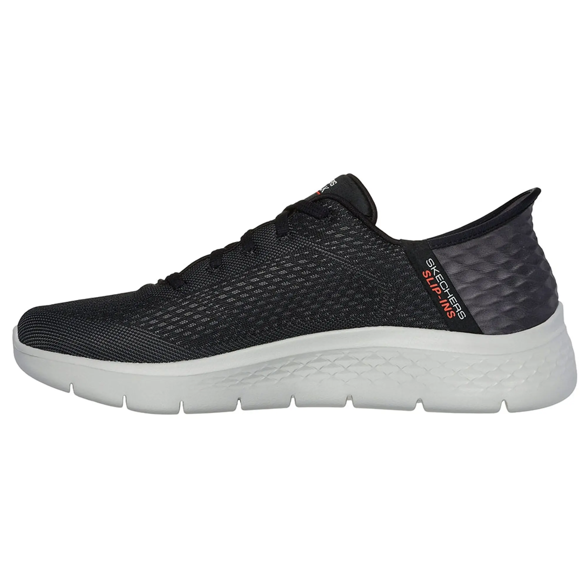 Skechers Men's Slip-ins: GO WALK Flex - New World Sneaker in Black/Orange