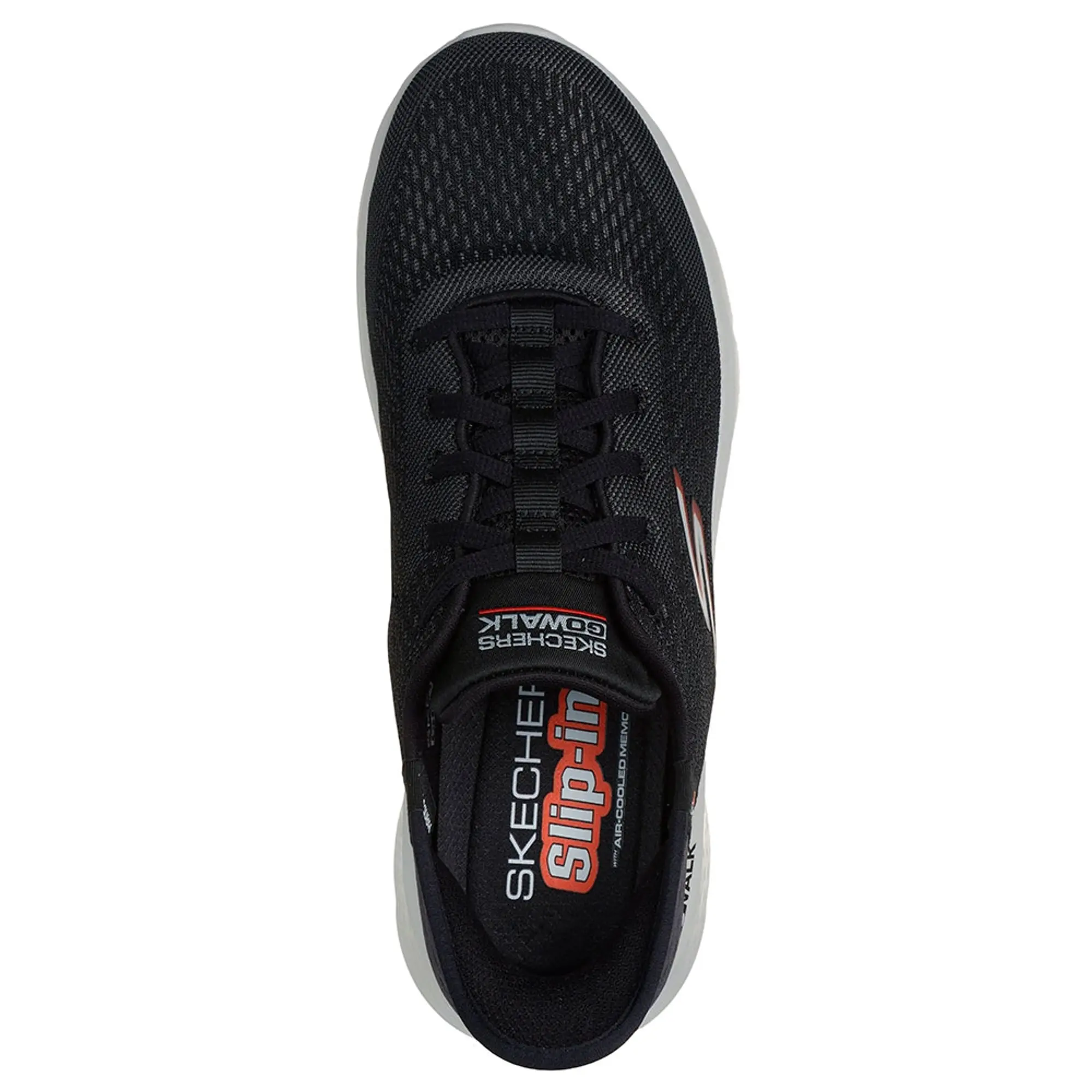 Skechers Men's Slip-ins: GO WALK Flex - New World Sneaker in Black/Orange