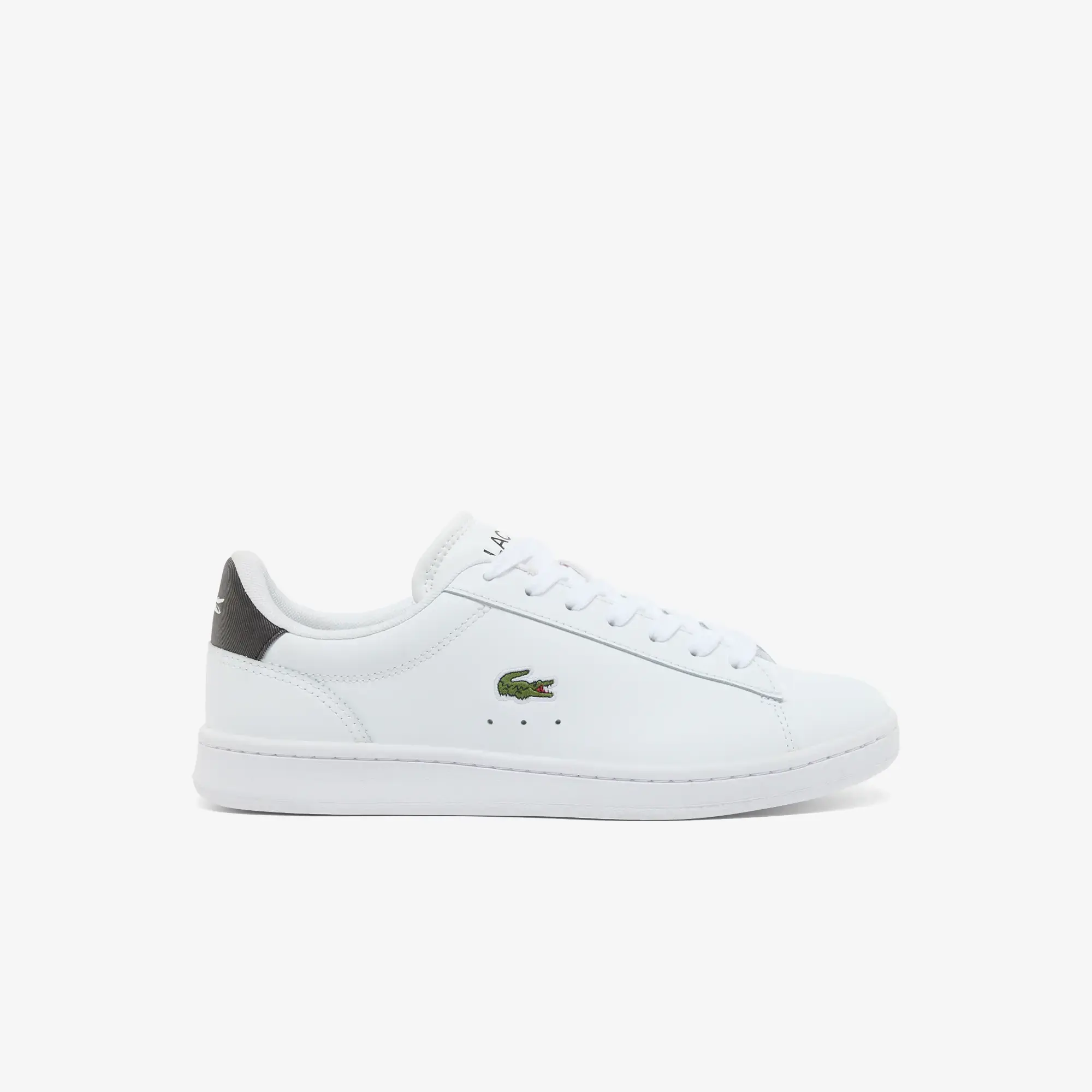 Lacoste Women's Carnaby Set Leather Sneakers - White & Black