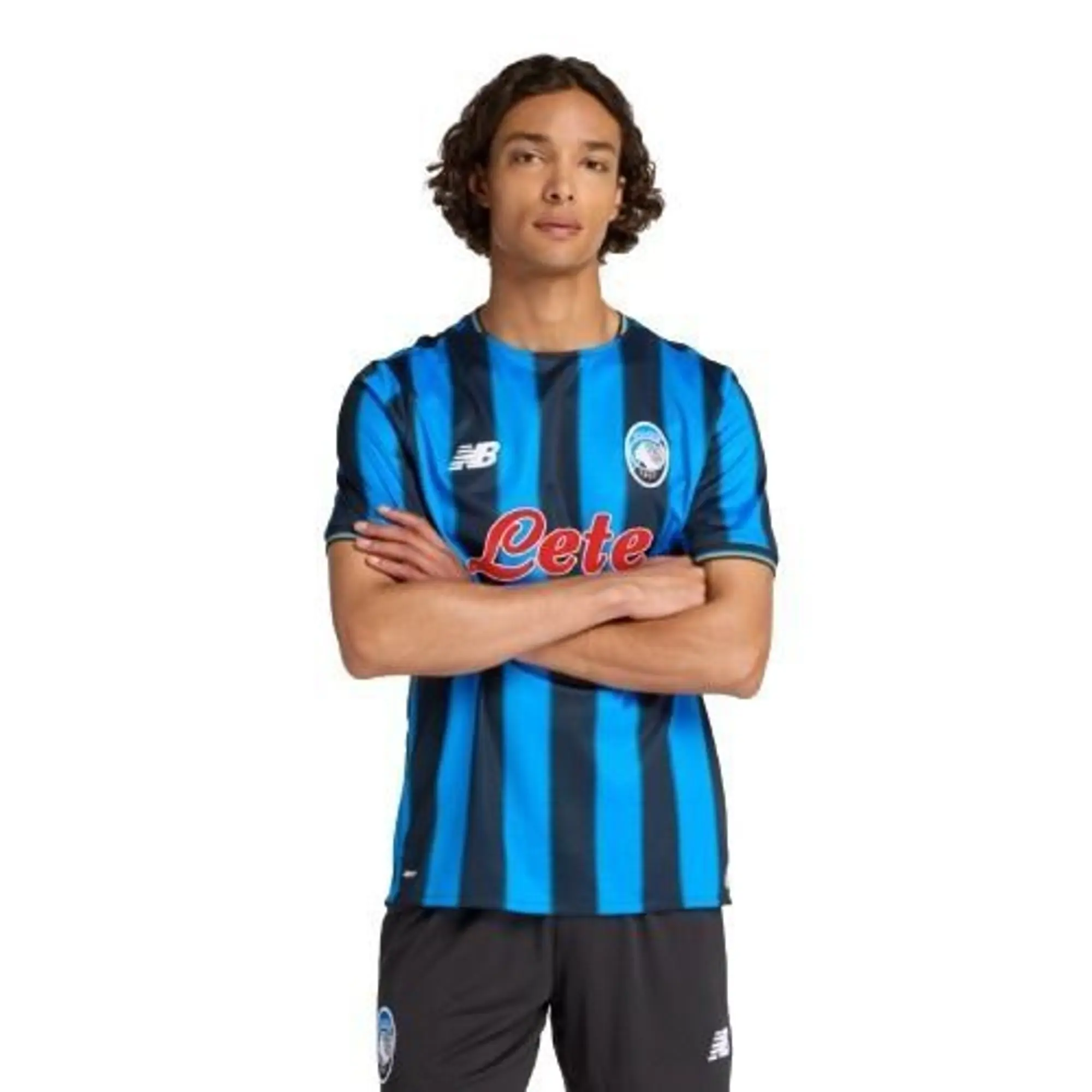 New Balance Men's Atalanta BC Home Short Sleeve Jersey Polyester