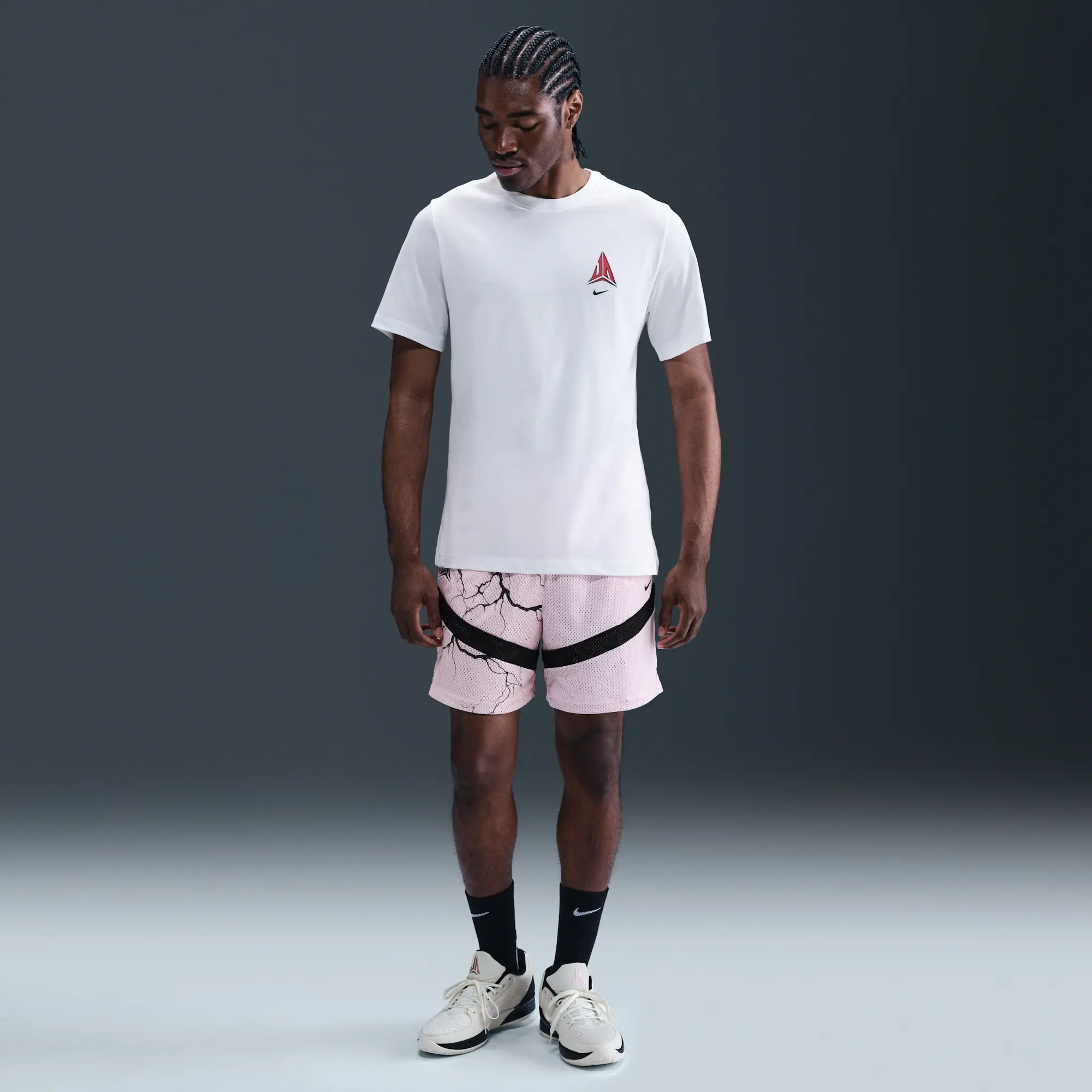 Nike Ja Men's T-Shirt - White - Cotton