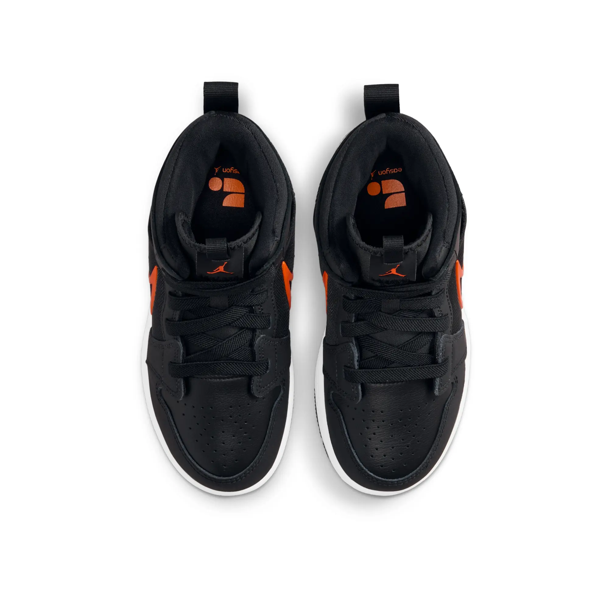 Nike Jordan 1 Mid RM EasyOn Younger Kids' Shoes - Black