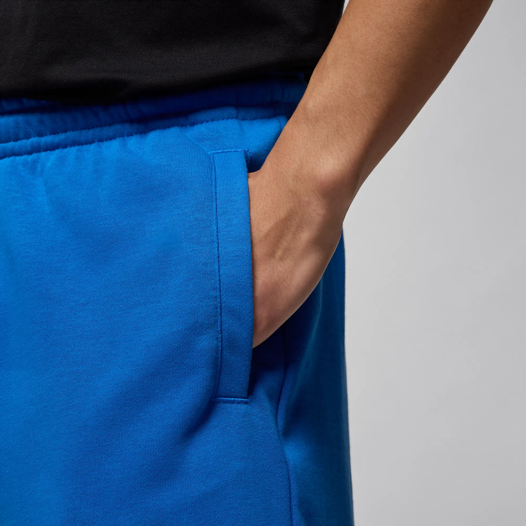 Nike Jordan Brooklyn Men's Collegiate Shorts - Blue - Cotton/Polyester