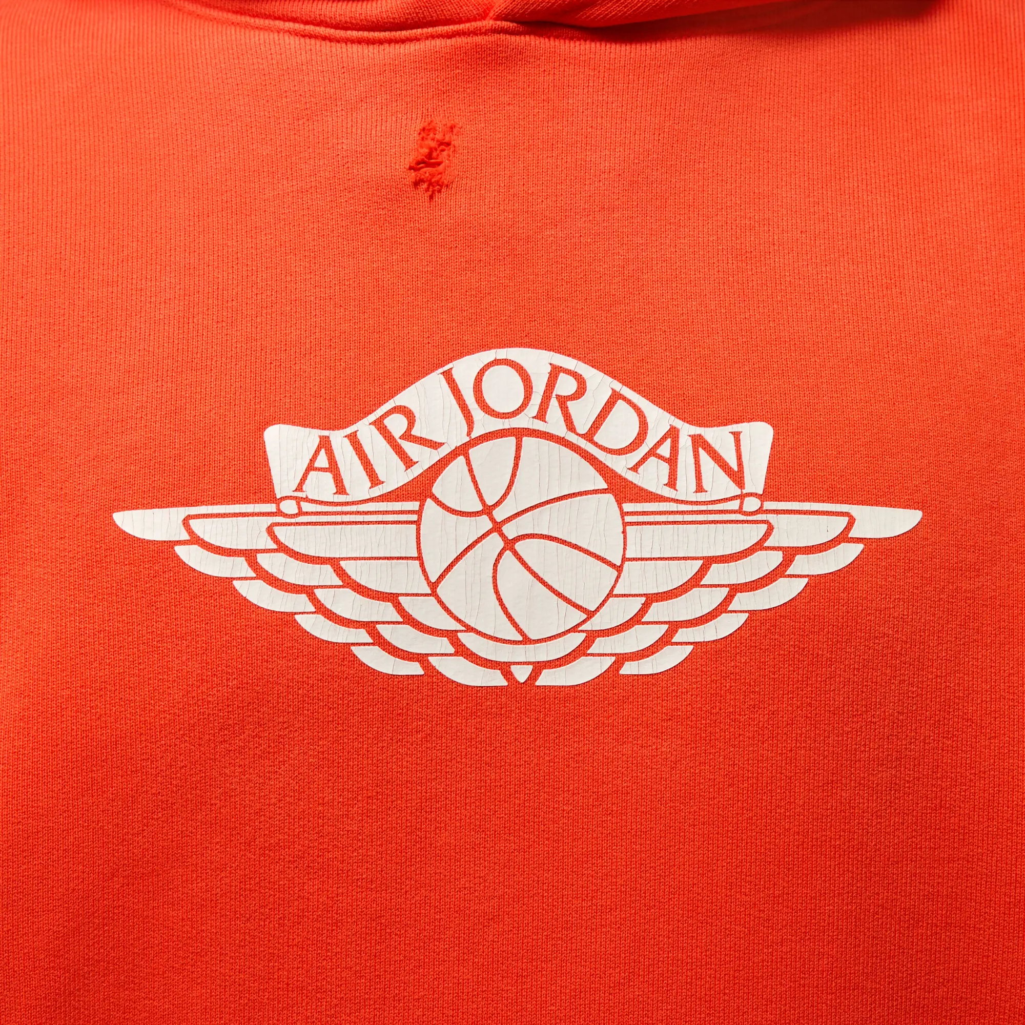 Nike Jordan Rare Air Men's Fleece Pullover Hoodie - Red - Cotton