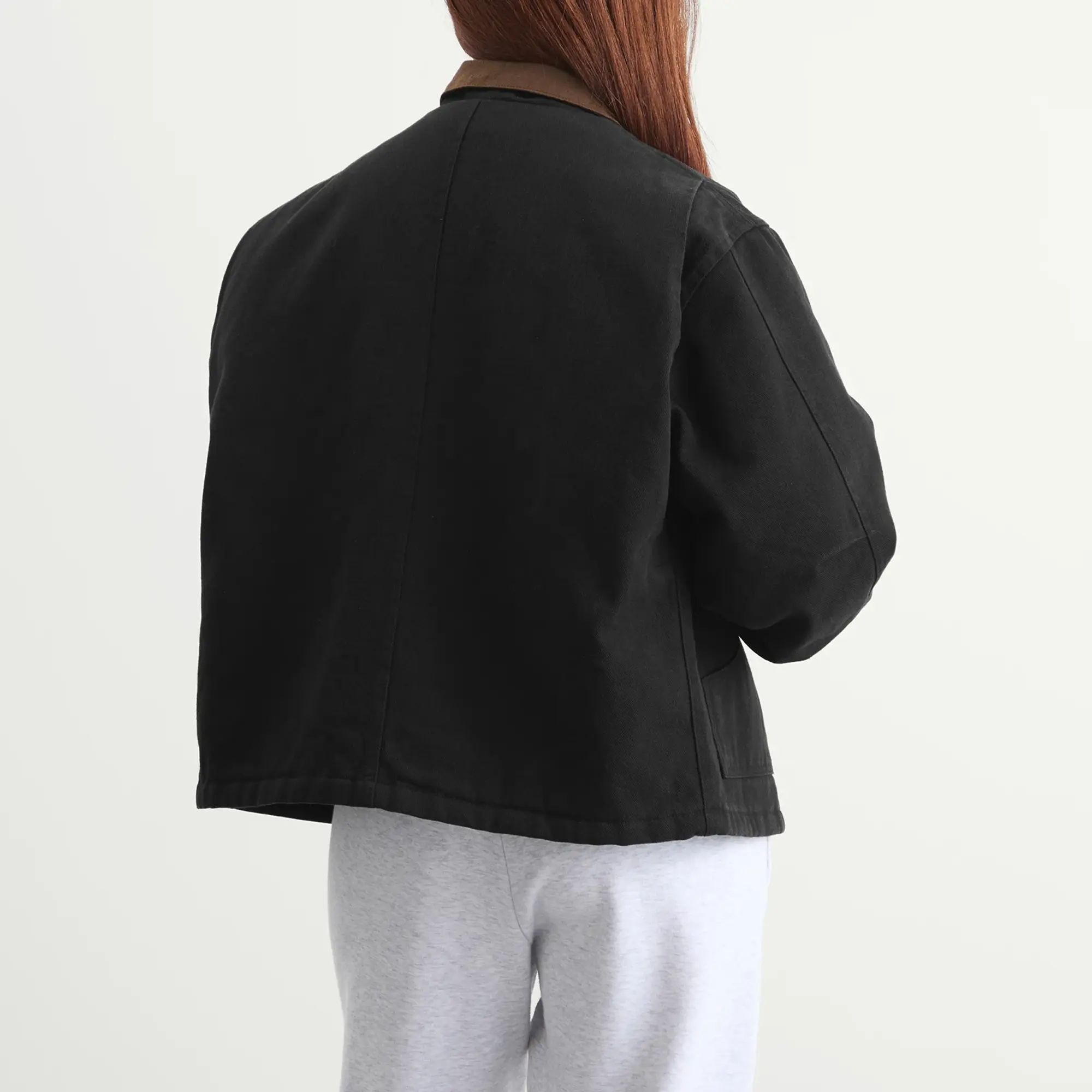 SUNDAYFRUITMARKET Women's Sunday Work Jacket Black