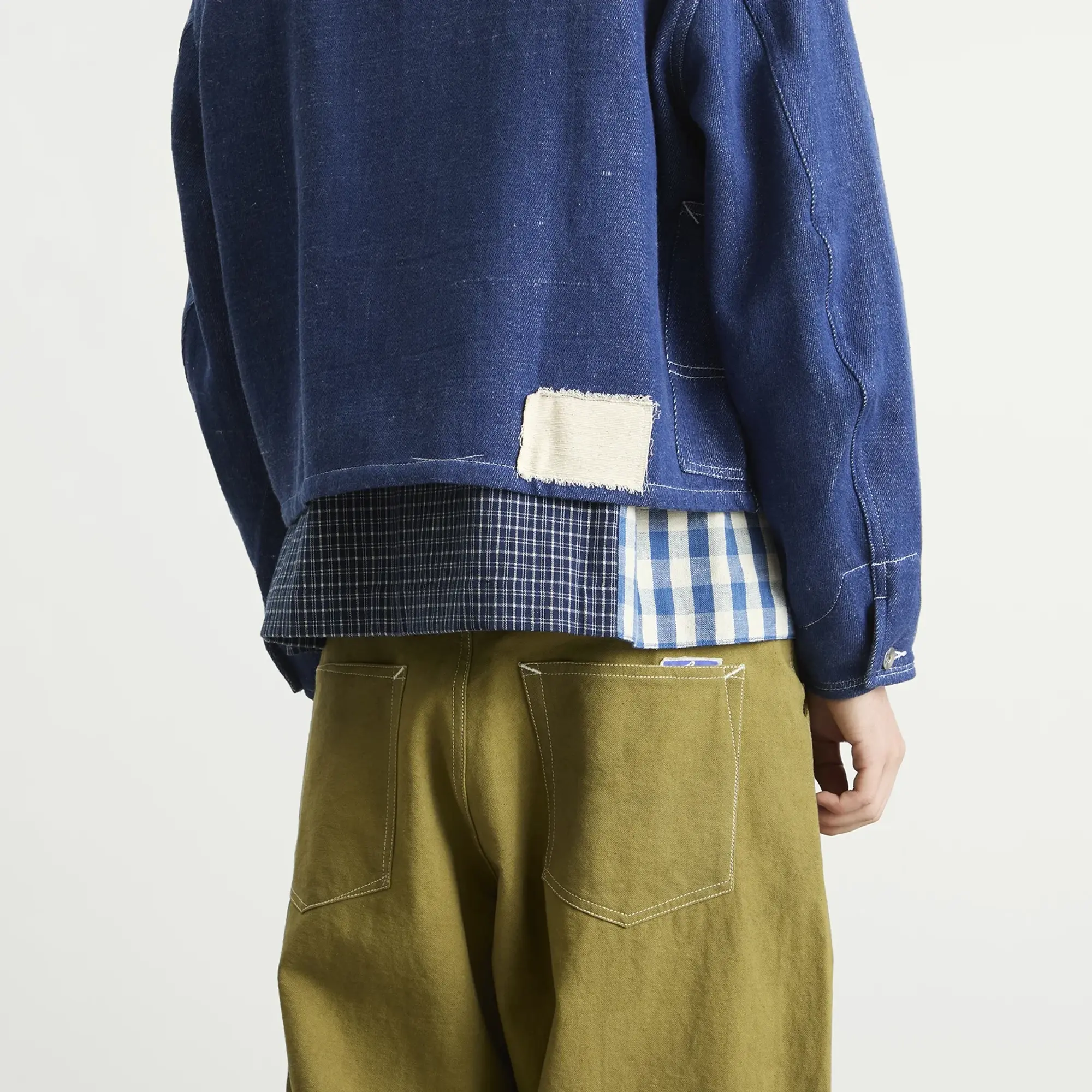 Story mfg. Men's Station Jacket Denim Selvedge Handloom