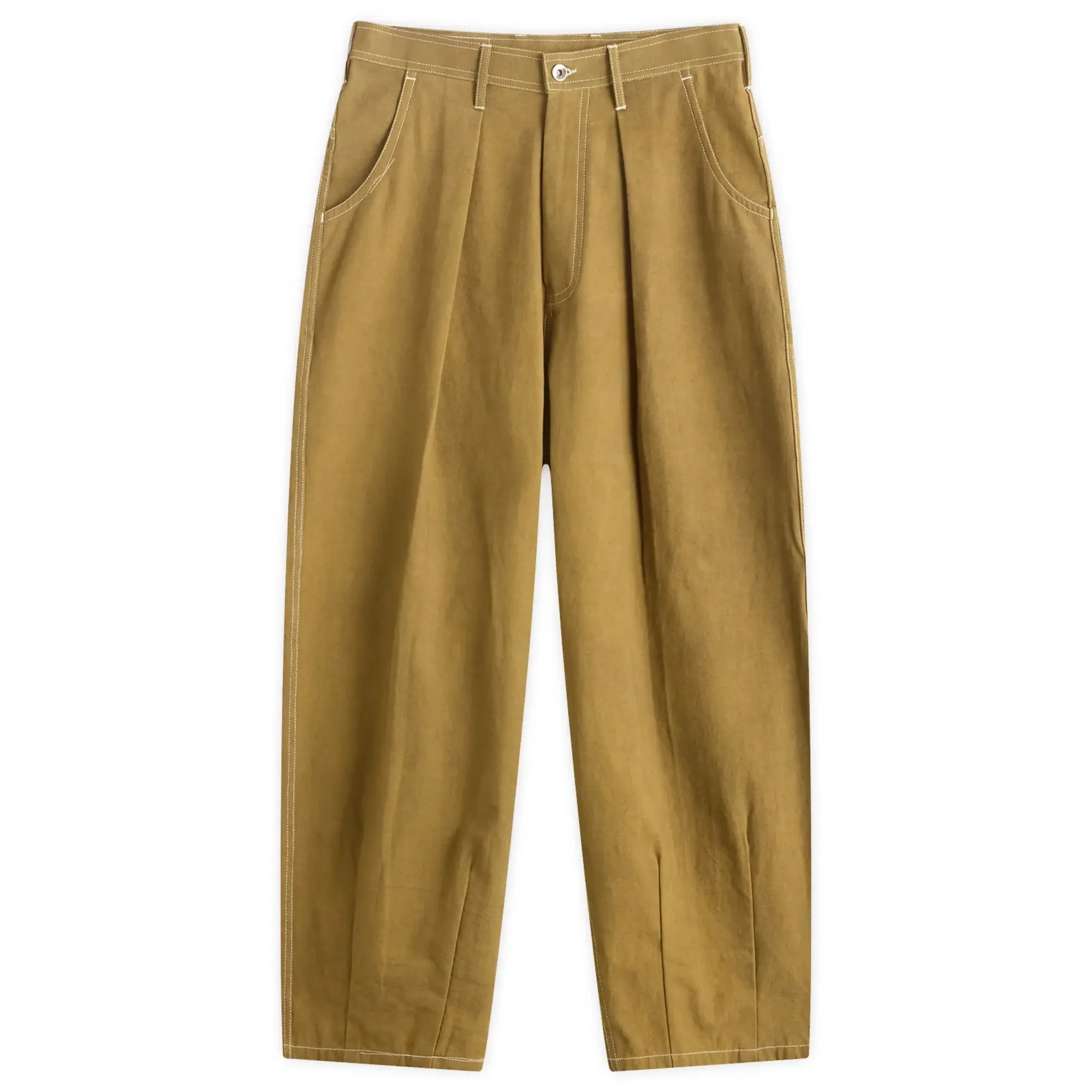 Story mfg. Men's Lush Pants Olive Wonky-Wear