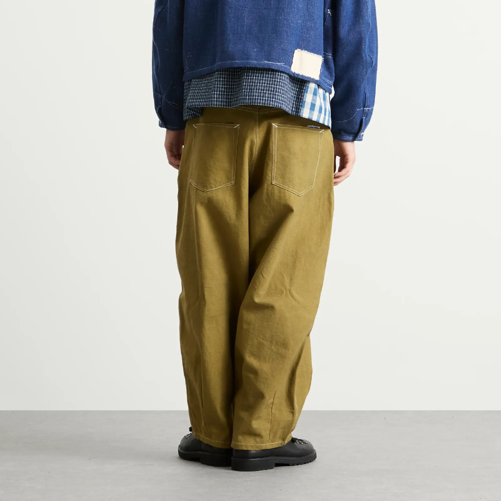 Story mfg. Men's Lush Pants Olive Wonky-Wear