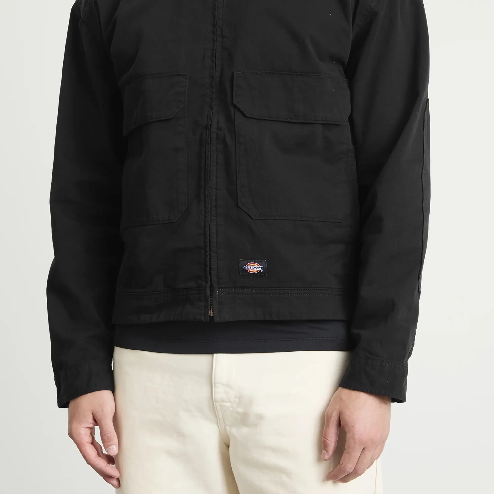 Dickies Men's Fort Smith Trucker Jacket Black
