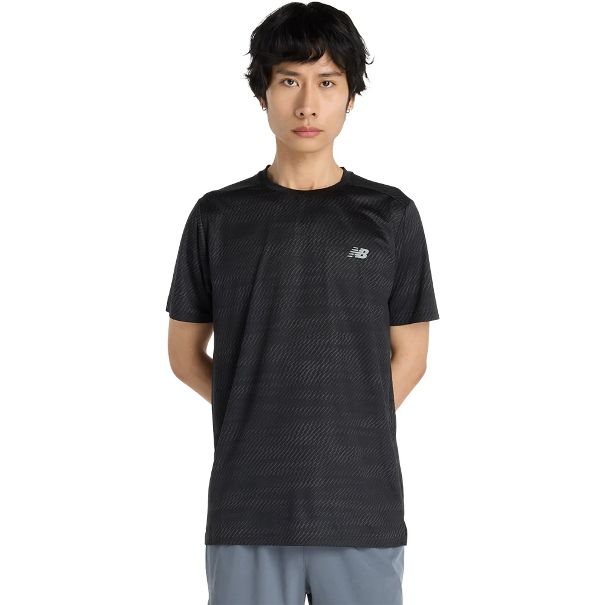 New Balance Mt53217 Short Sleeve T-shirt