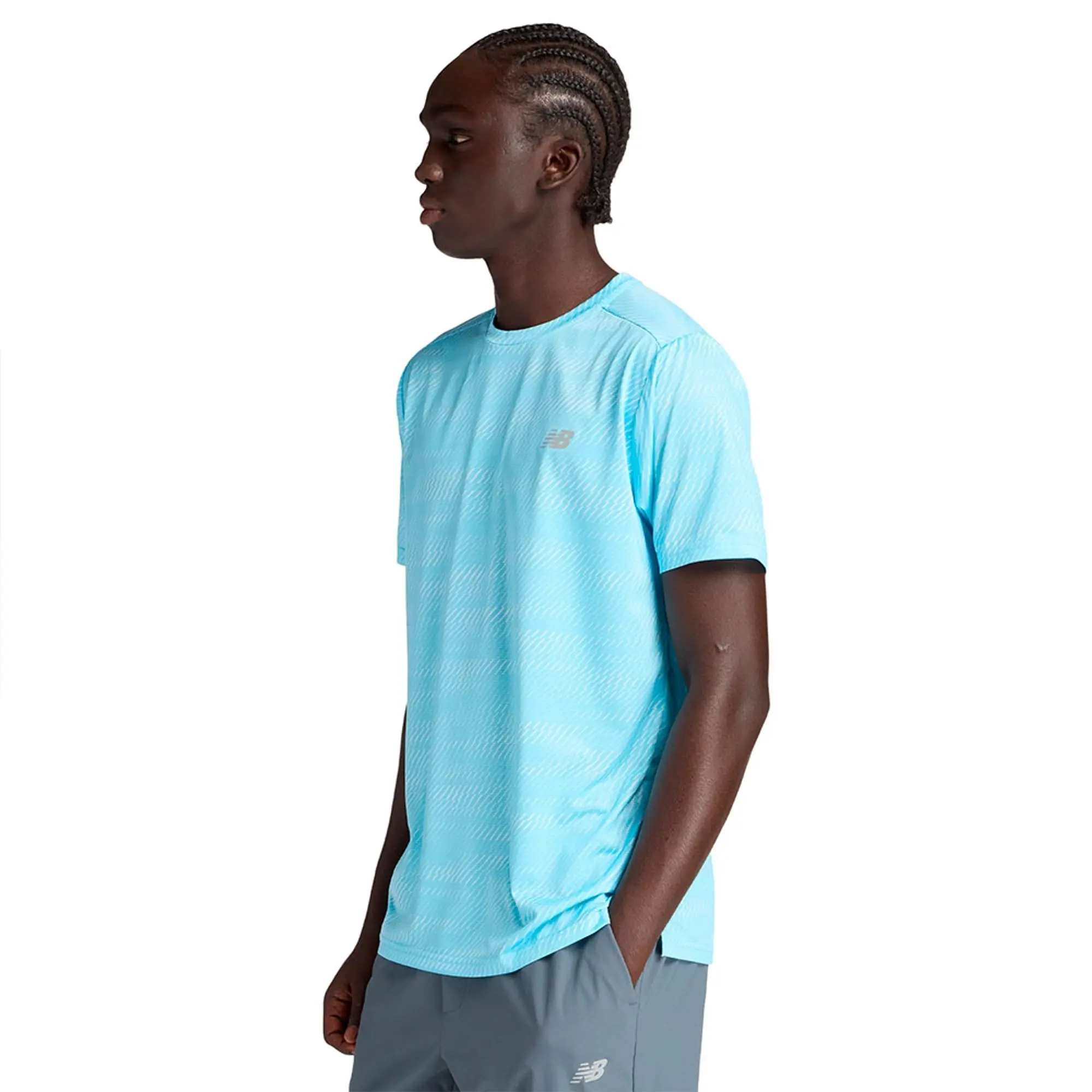 New Balance Mt53217 Short Sleeve T-shirt