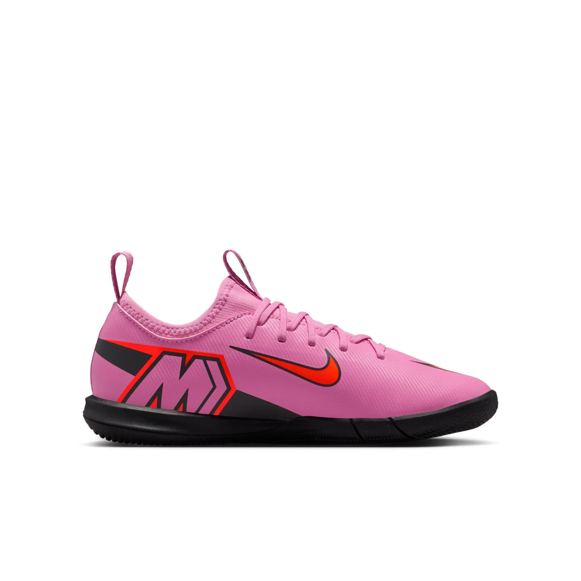 Nike Jr. Mercurial Vapor 16 Academy Younger/Older Kids' Indoor Court Low-Top Football Shoes - Pink