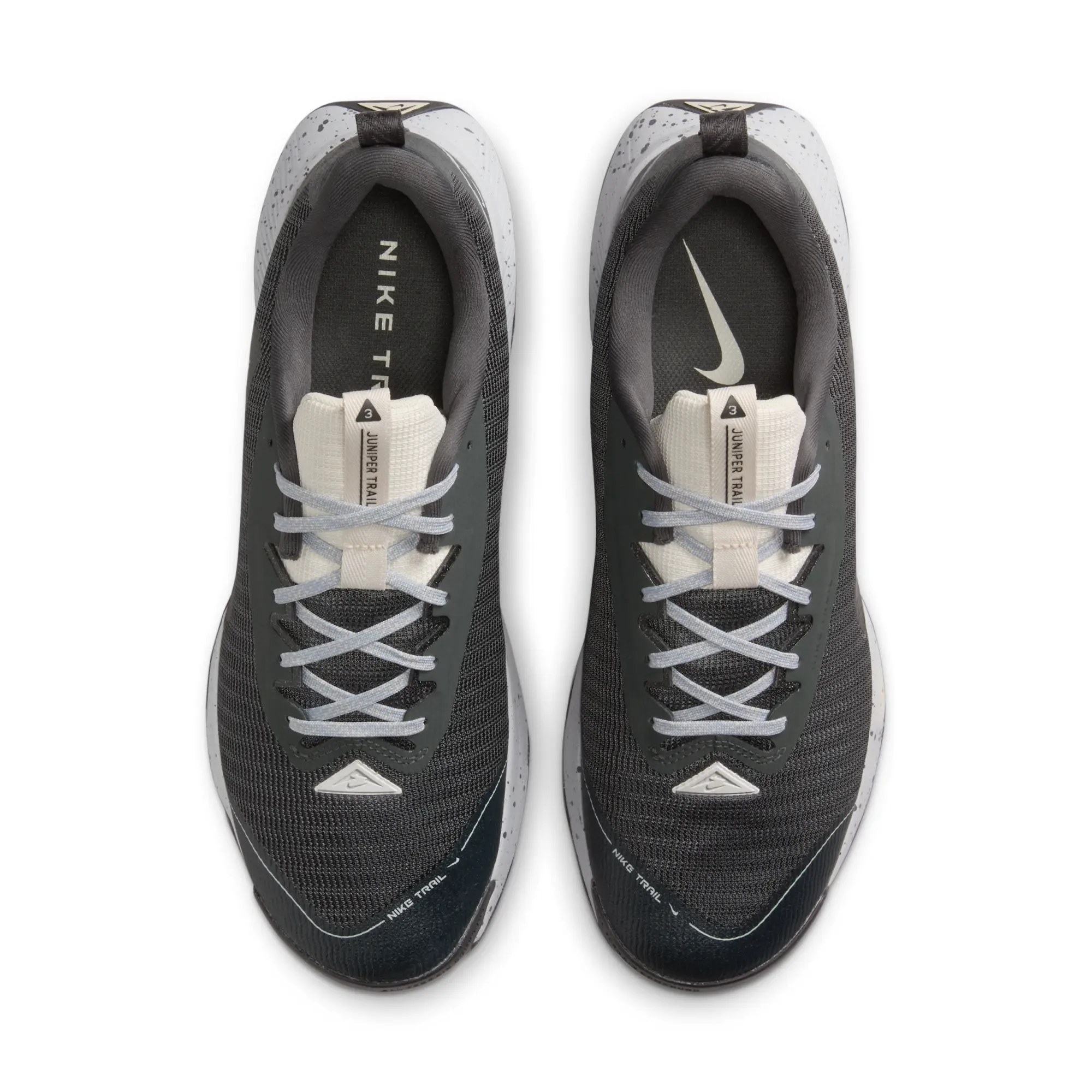 Nike Juniper Trail 3 Men's Trail-Running Shoes - Grey - Recycled Content Minimum