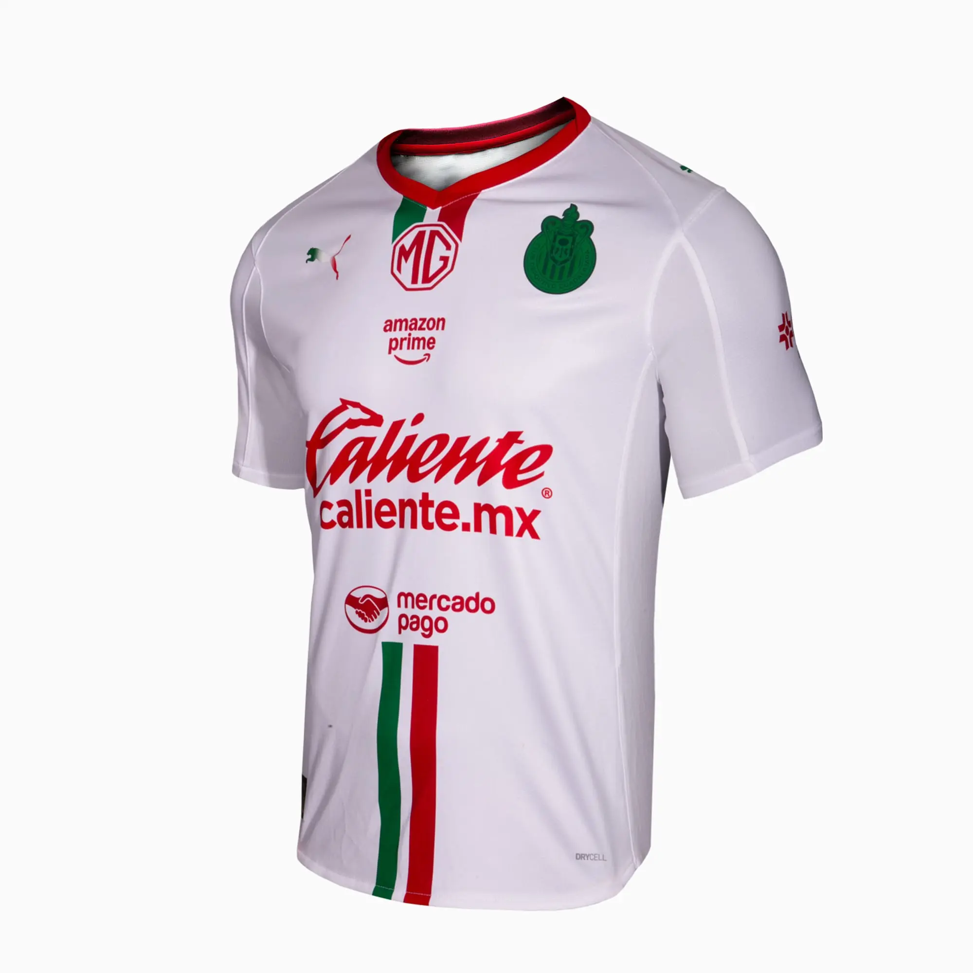 PUMA Cd Guadalajara 25/26 Away Jersey Men, White, size 3XL