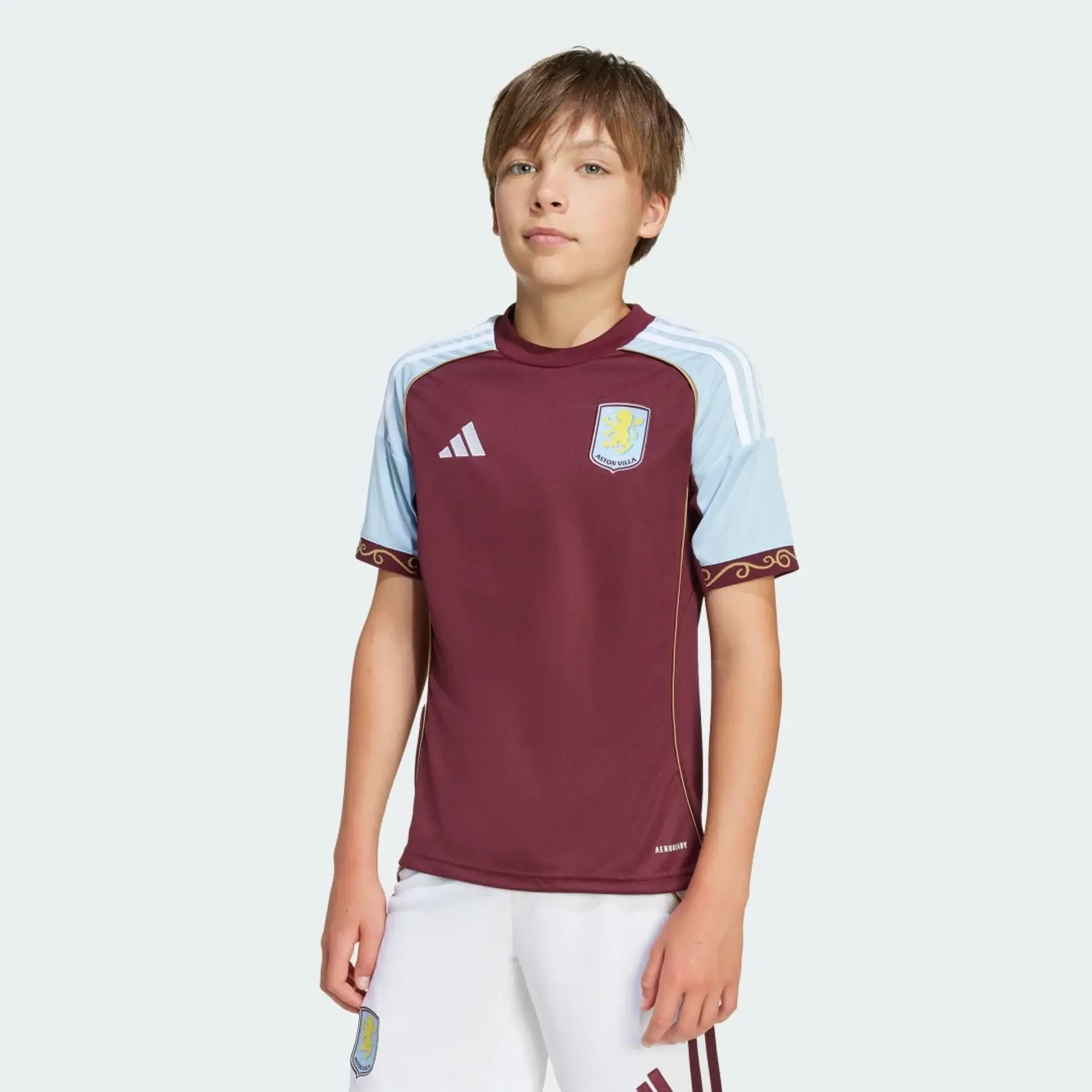 adidas Aston Villa FC 25/26 Home Jersey Kids