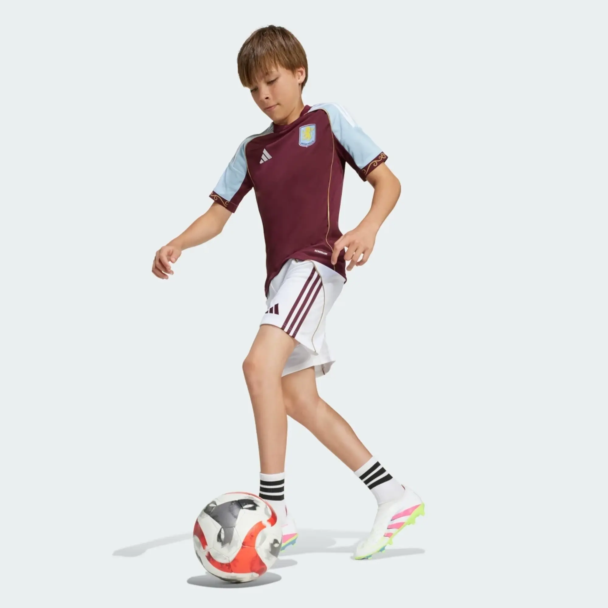 adidas Aston Villa FC 25/26 Home Jersey Kids