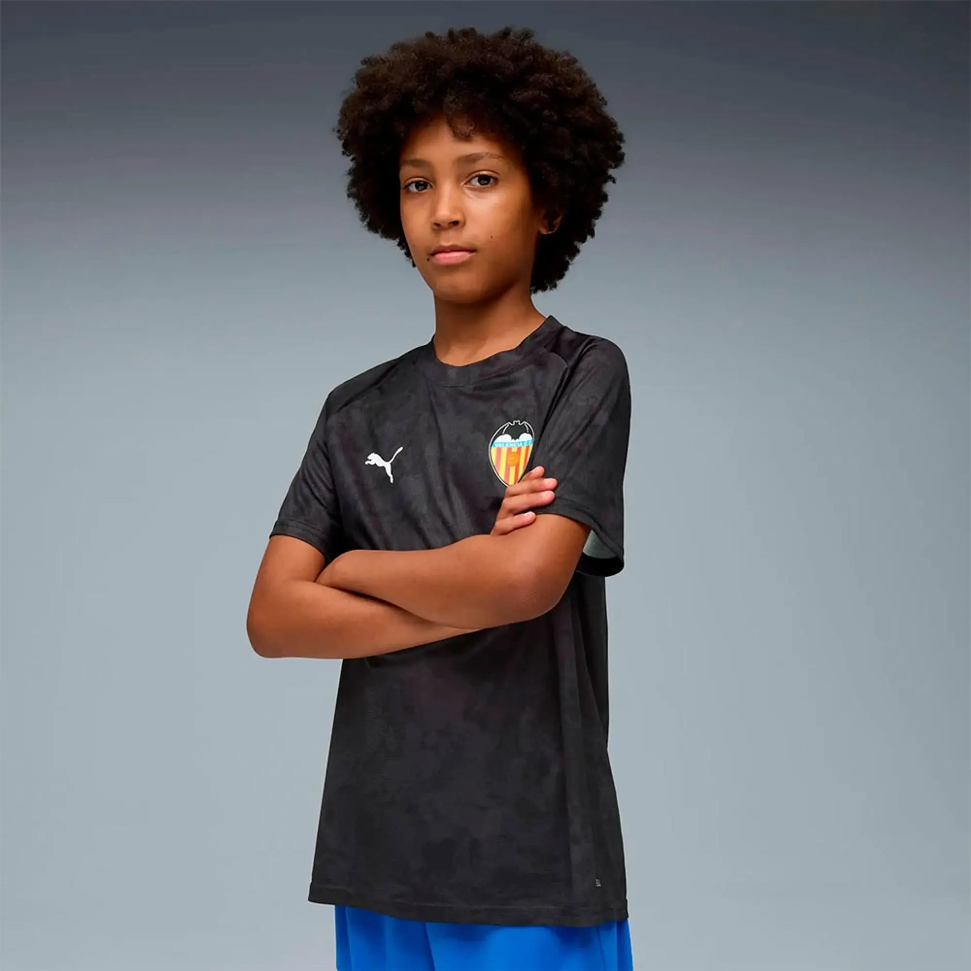 Puma Valencia Cf 25/26 Pre Match Junior Short Sleeve T-shirt