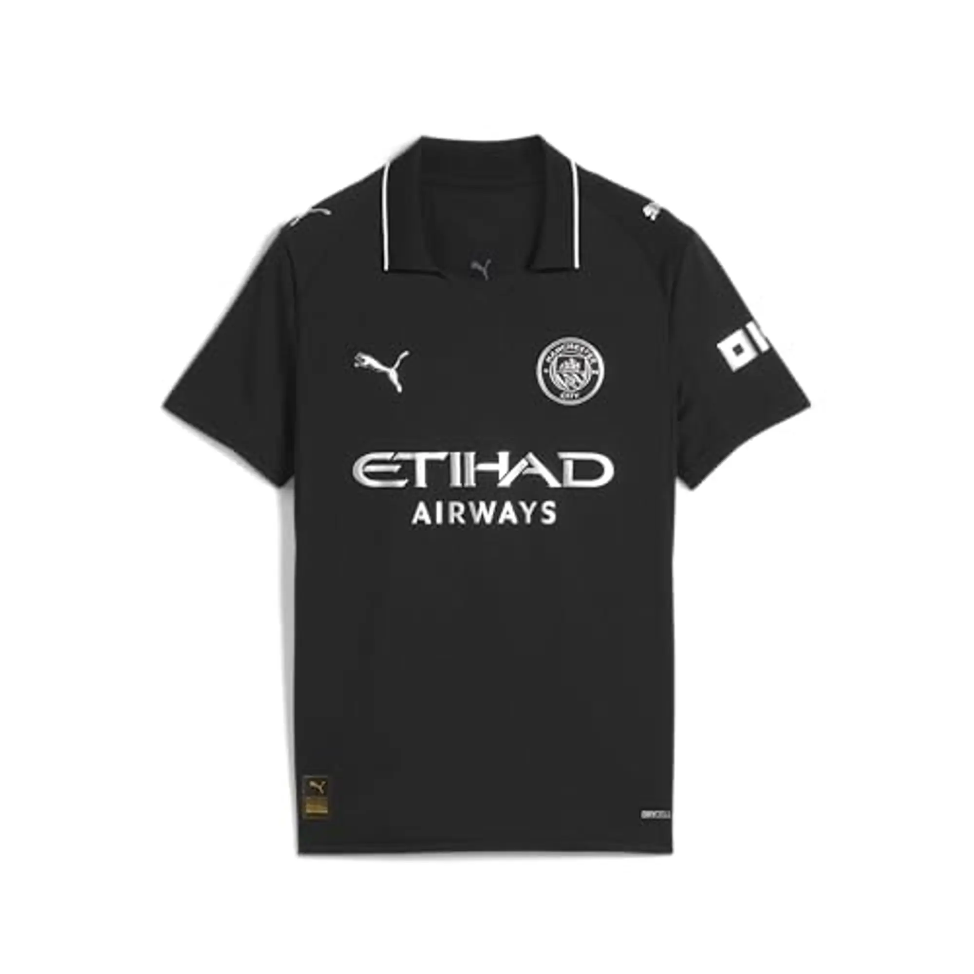 PUMA Manchester City 25/26 Away Jersey Youth, Black