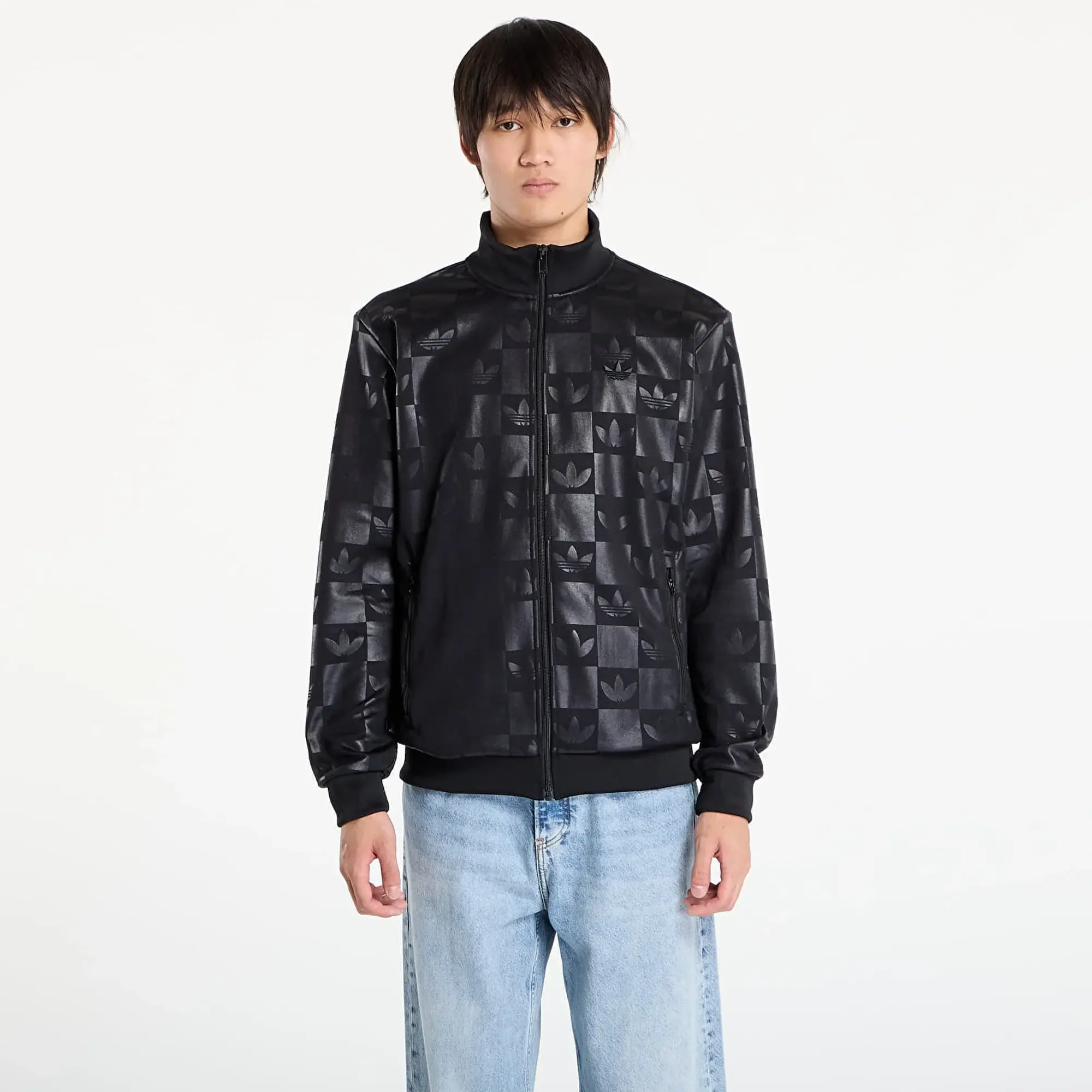 Jacket Adidas Monogram All Over Print Regular Track Top Black S