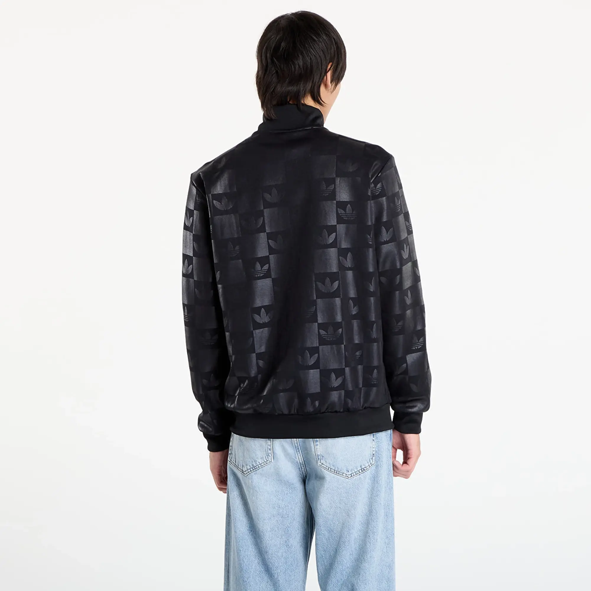 Jacket Adidas Monogram All Over Print Regular Track Top Black S