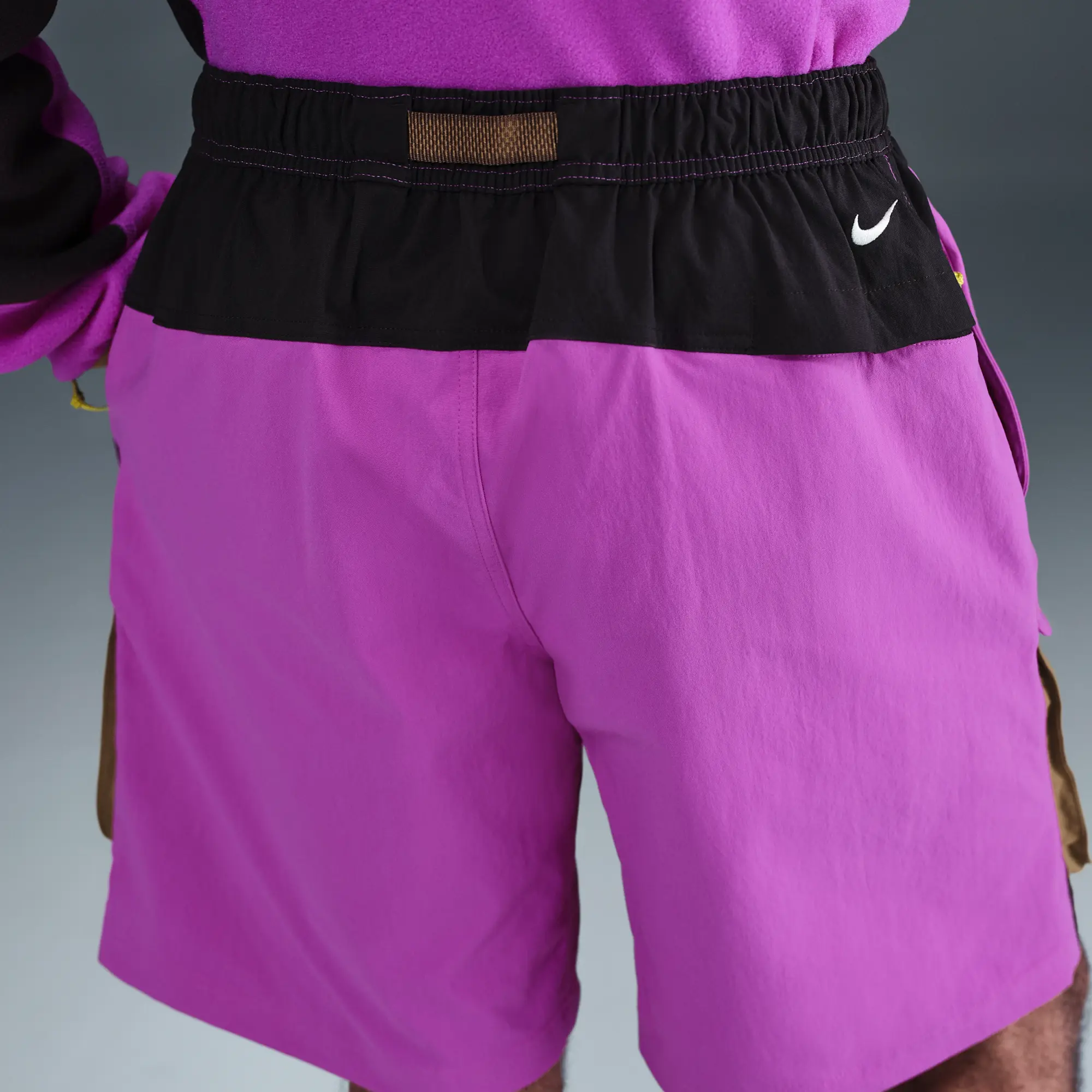 Nike ACG 'Smith Summit' Men's Cargo Shorts - Purple - Nylon/Elastane