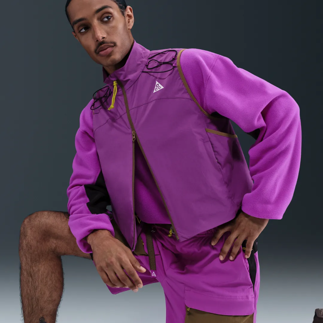 Nike ACG 'Smith Summit' Men's Cargo Shorts - Purple - Nylon