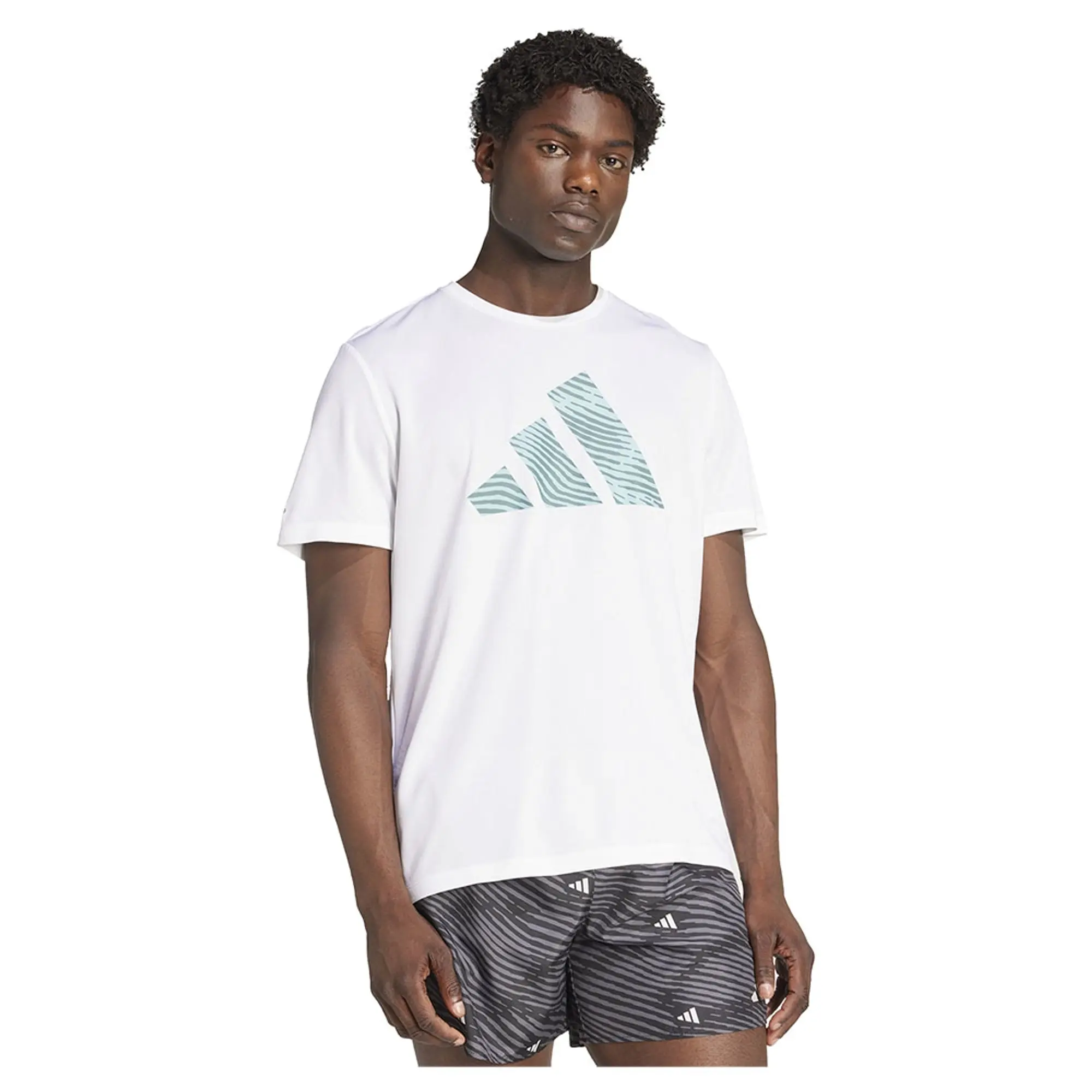 Adidas Adi365 Running Essentials Brand Love Short Sleeve T-shirt