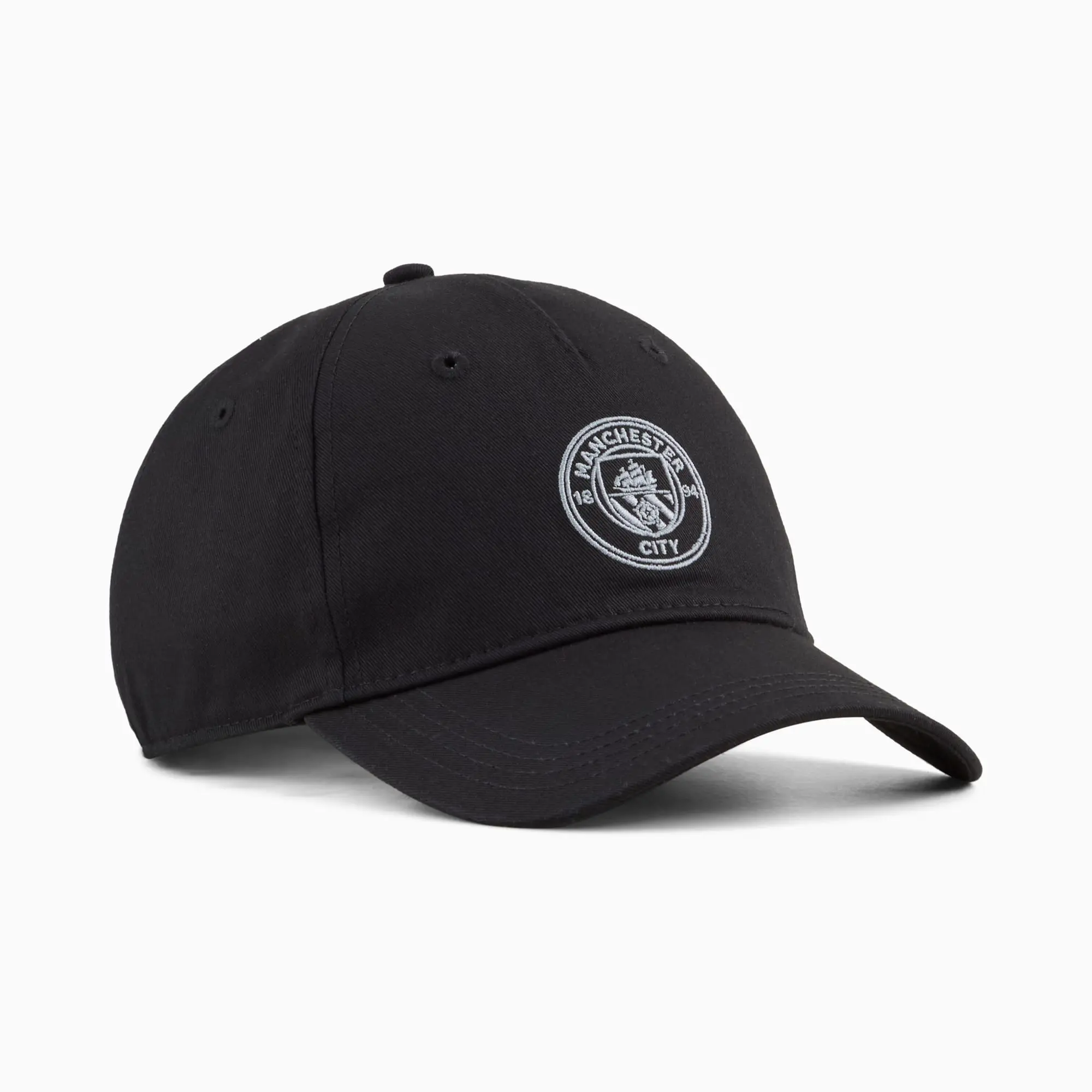PUMA Manchester City Essentials Cap, Black/Silver