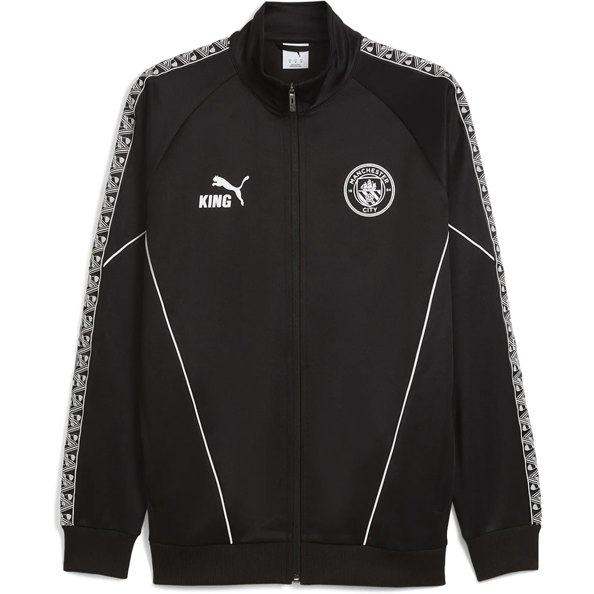 PUMA Manchester City King Anthem Jacket Men, Black, size 3XL